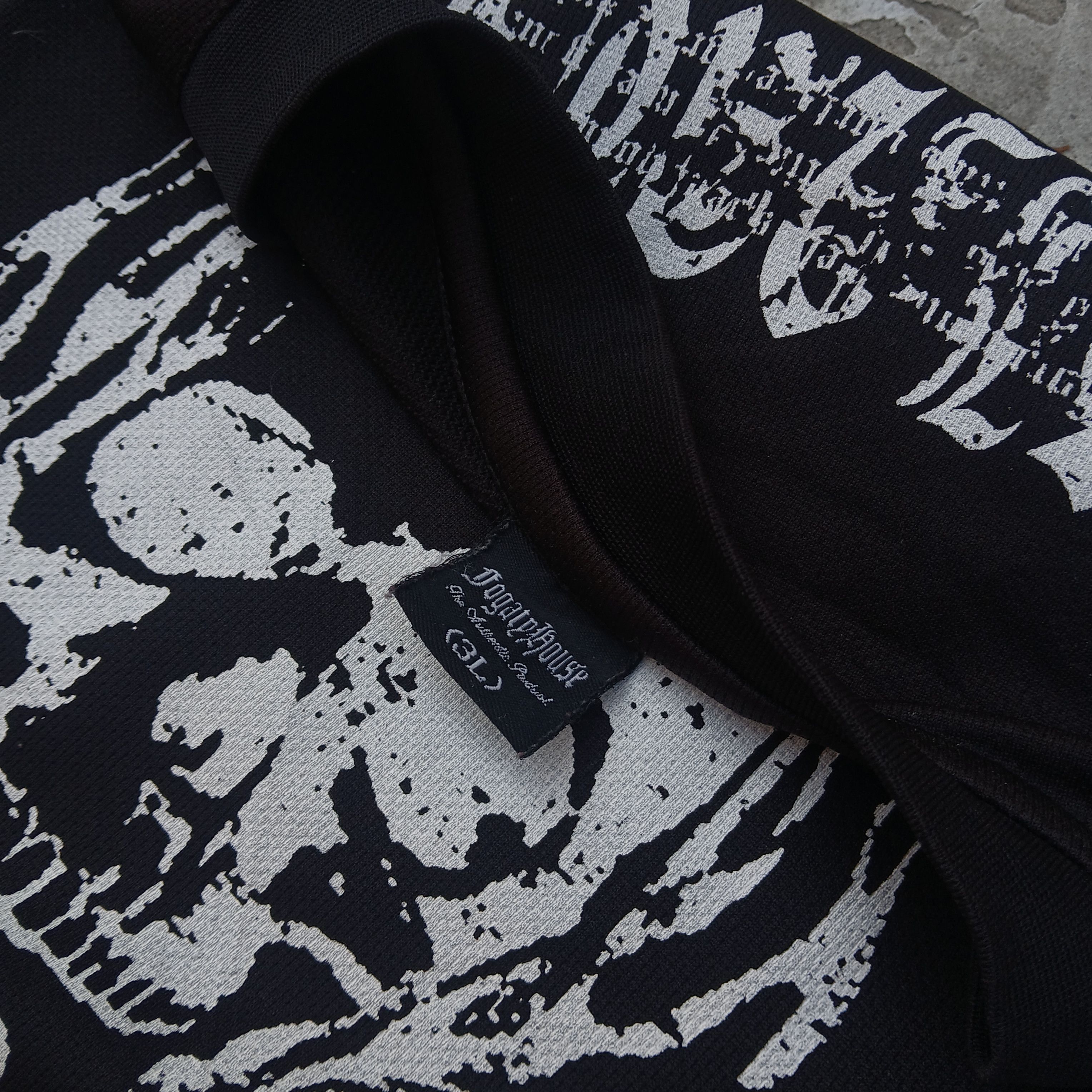 Japanese Brand Vogaty house skull y2k tee Size US XXL / EU 58 / 5 - 7 Thumbnail