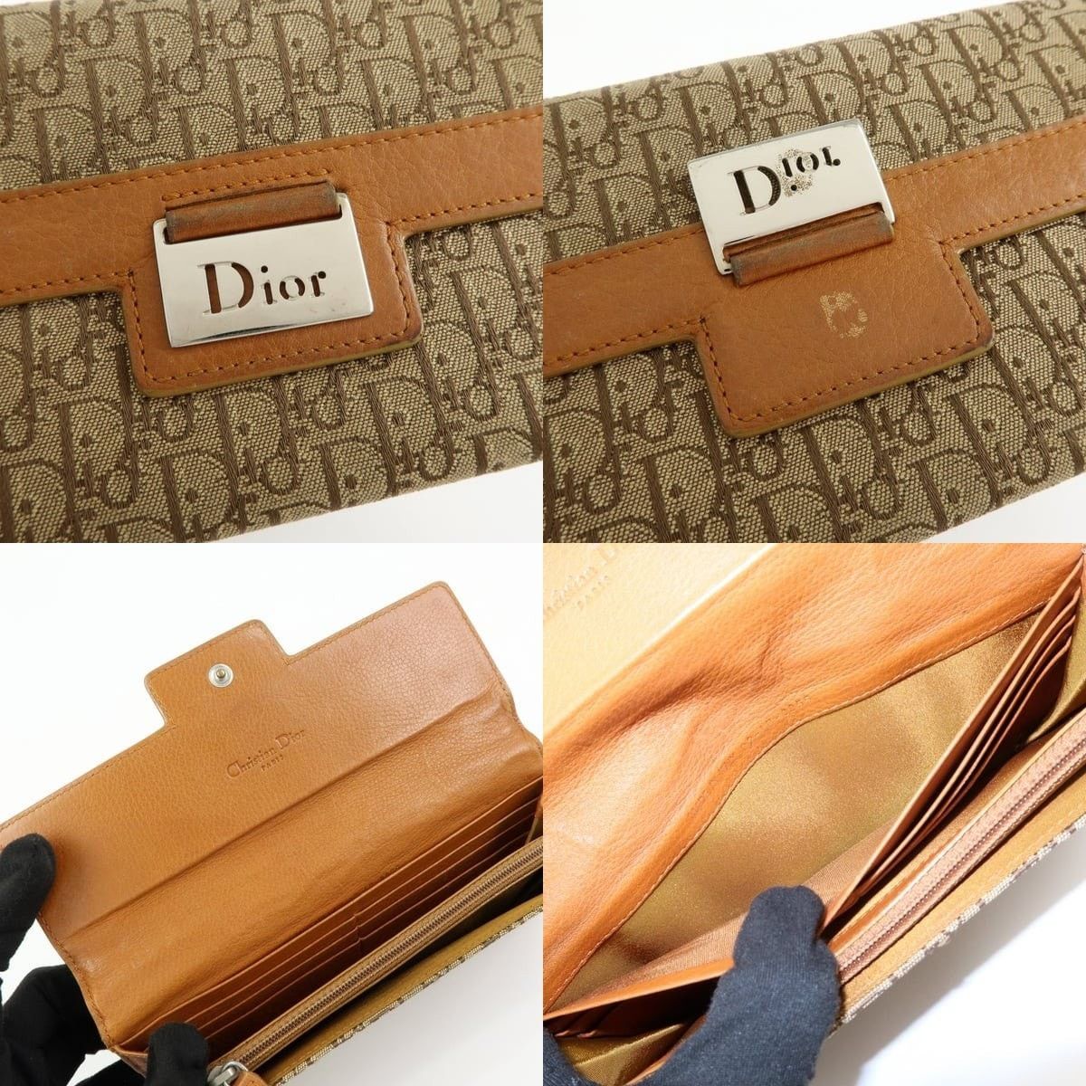 Christian Dior Monsieur Christian Dior Trotter Street Chic Oblique Wallet Size ONE SIZE - 6 Thumbnail