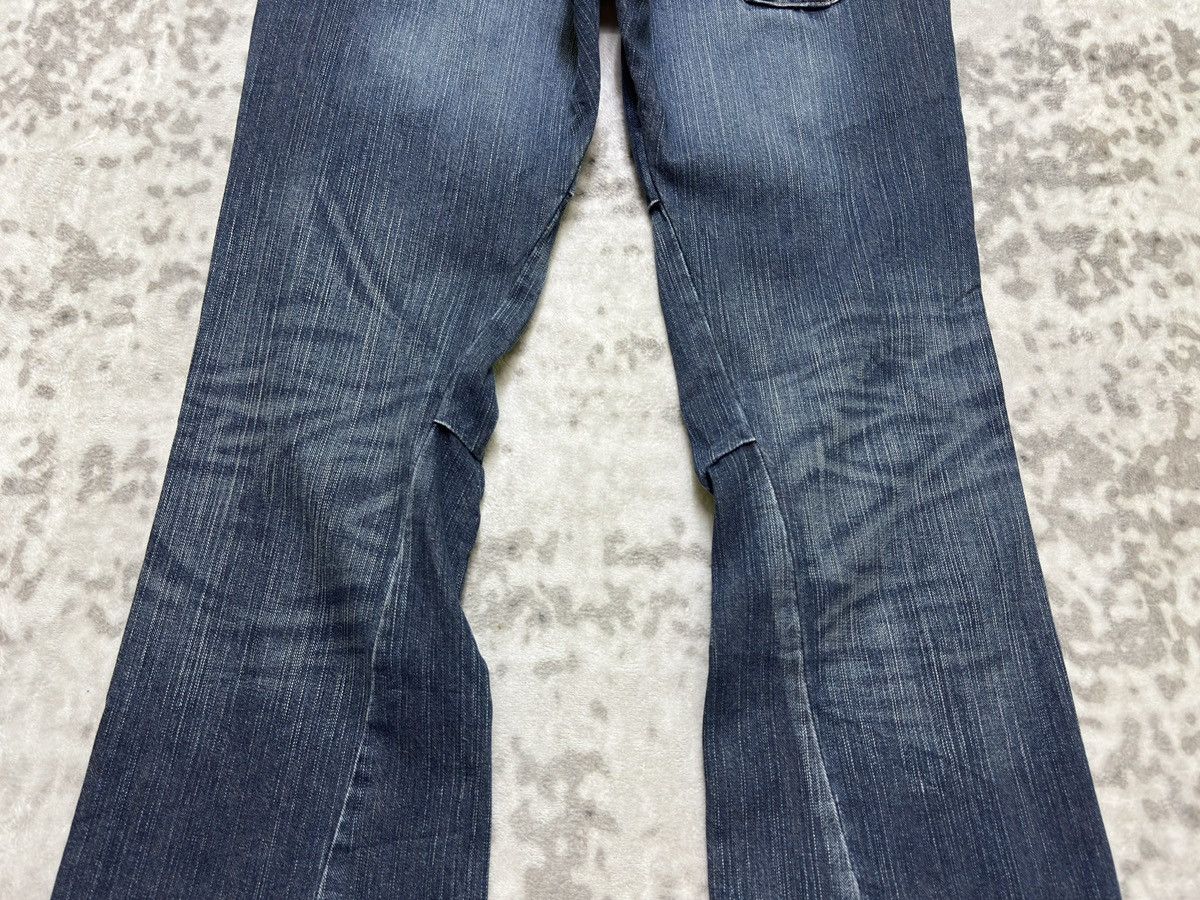 Edwin Edwin K5651 Cargo Pocket Straight Cut Distressed Denim Jeans Size US 31 - 12 Thumbnail