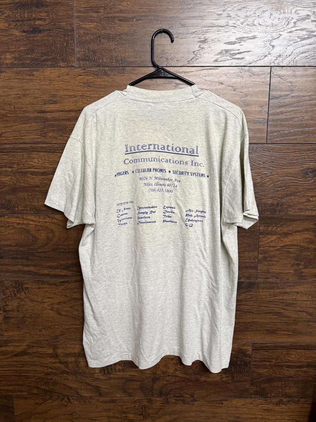 Fruit Of The Loom VTG Basektball T-shirt Chicago Invitational Indo Pak 1995 XL Size US XL / EU 56 / 4 - 2 Thumbnail