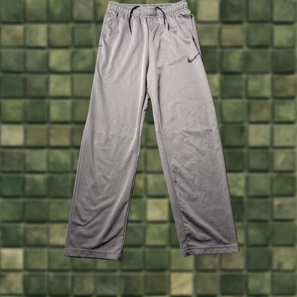 Nike Nike Epic Knit Training Pants Mens M Gray Dri-FIT Swoosh Logo 927388 Size US 31 - 1 Thumbnail