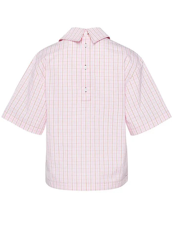 Marni o1w1db10824 Box Shirt in Pink Size M / US 6-8 / IT 42-44 - 2 Thumbnail