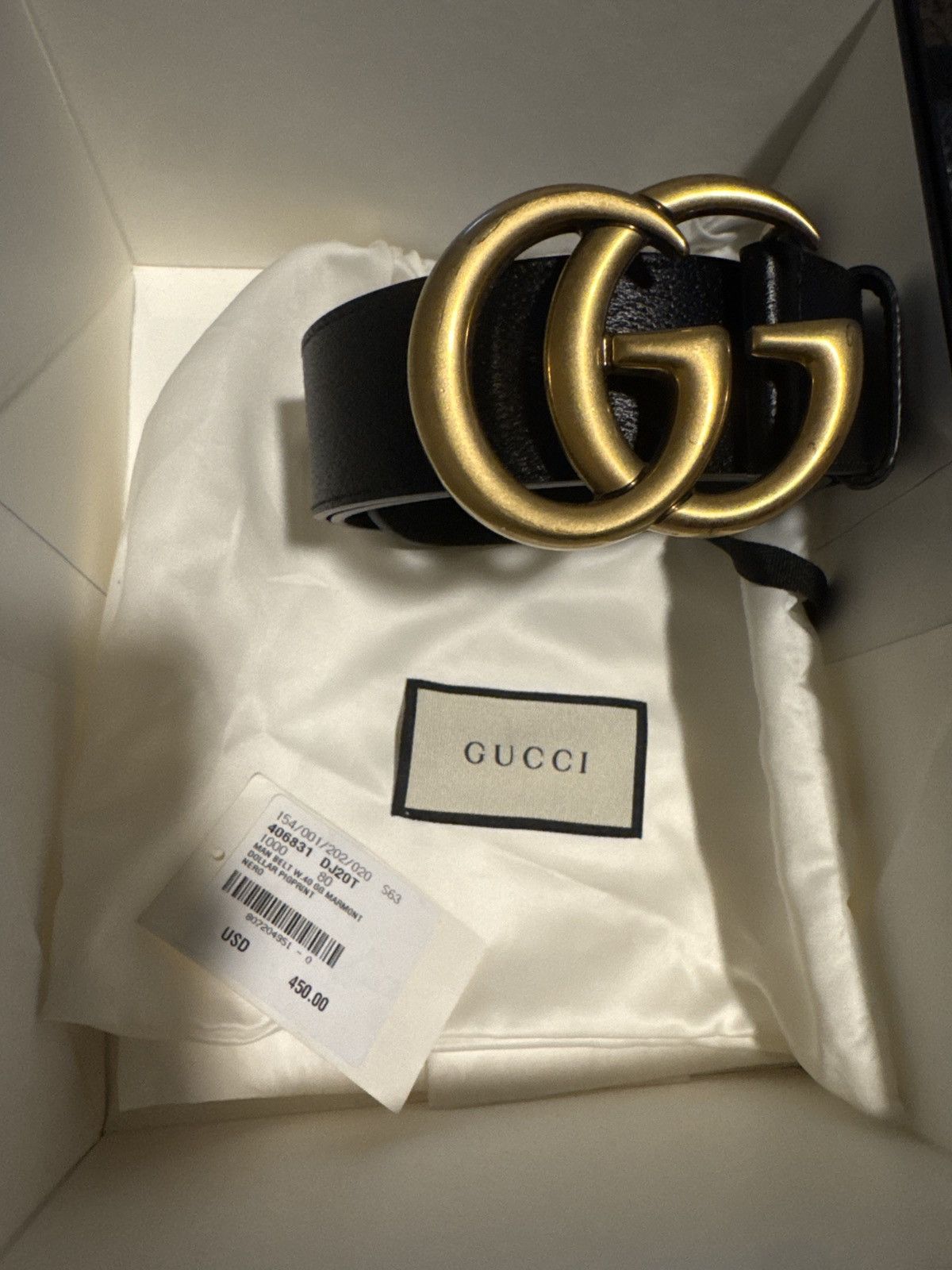 Gucci Gucci GG Marmont wide belt Size 30 - 2 Thumbnail