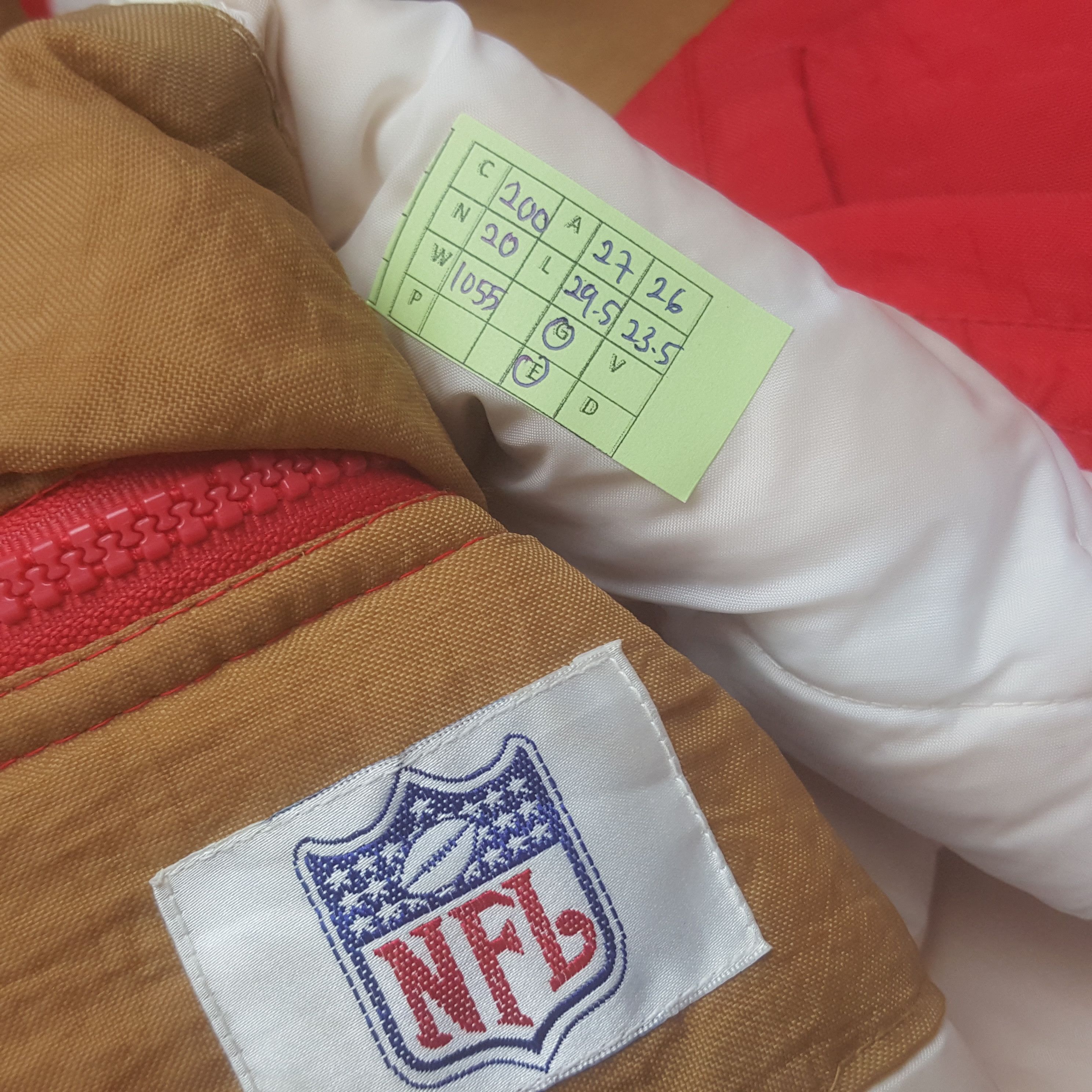 NFL × Vintage Vintage San Francisco 49ers American Football NFL Jacket Size US XXL / EU 58 / 5 - 10 Thumbnail
