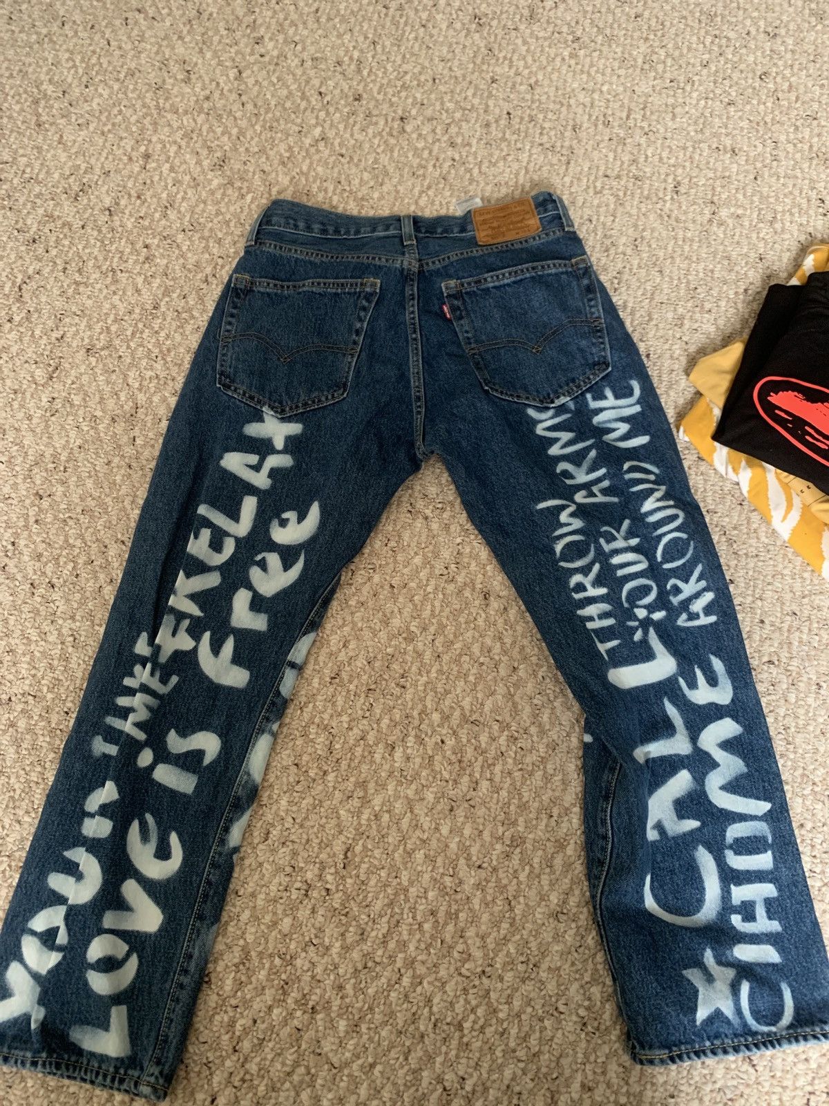 Levi's Levi’s Graffiti Jeans Size 31" - 5 Thumbnail