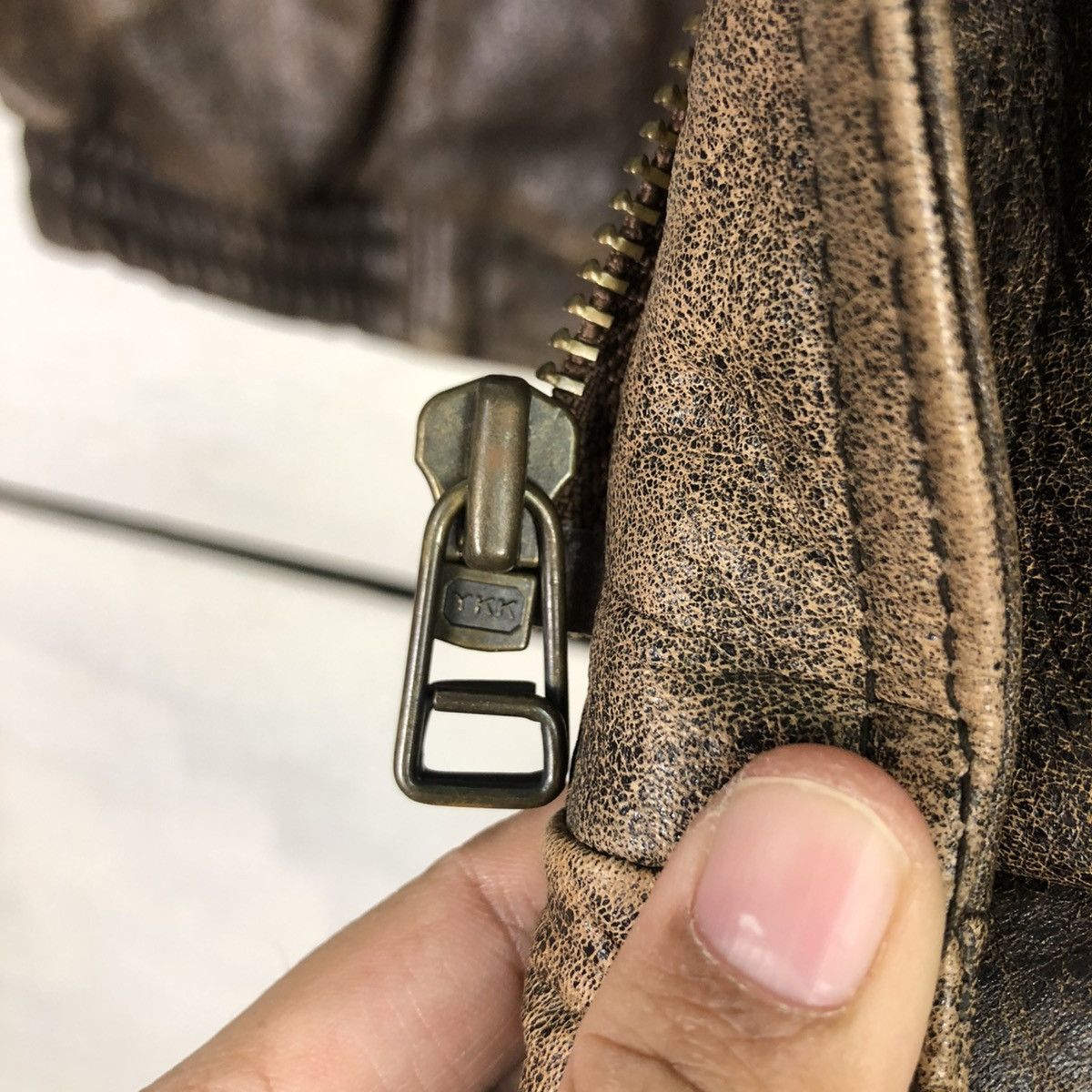 Japanese Brand 🔥VINTAGE LEATHER JACKET UNBRANDED JAPAN ISSEY MIYAKE Size US M / EU 48-50 / 2 - 19 Thumbnail