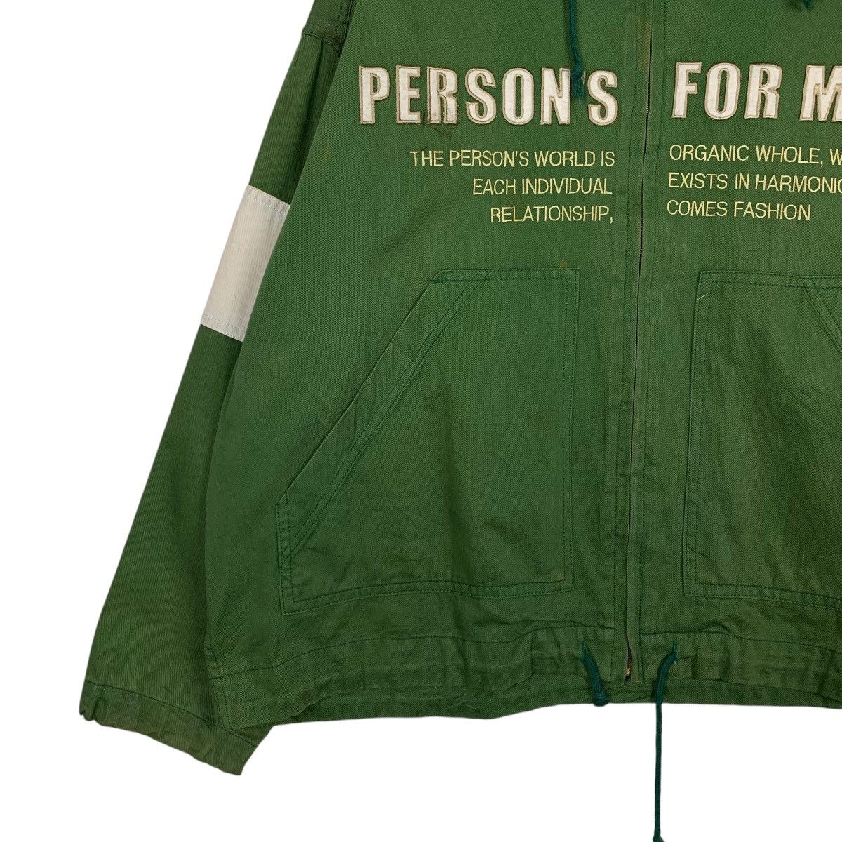 Japanese Brand Vintage PERSON’S FOR MEN Big Logo Hoodie Jacket #2100-C92 Size US XL / EU 56 / 4 - 3 Thumbnail