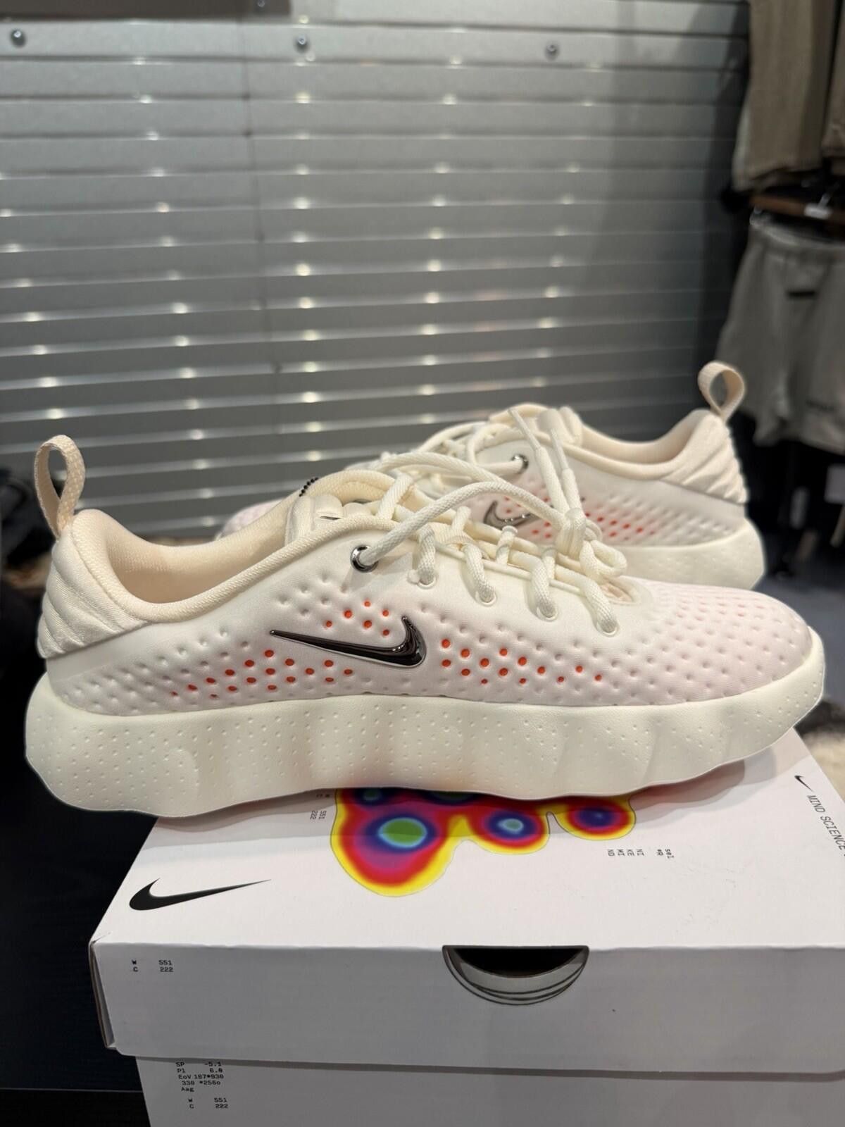 Nike Size 10W - Nike Mind 002 Women's Sail HQ4310-100 BRAND NEW Size US 10 / IT 40 - 6 Thumbnail