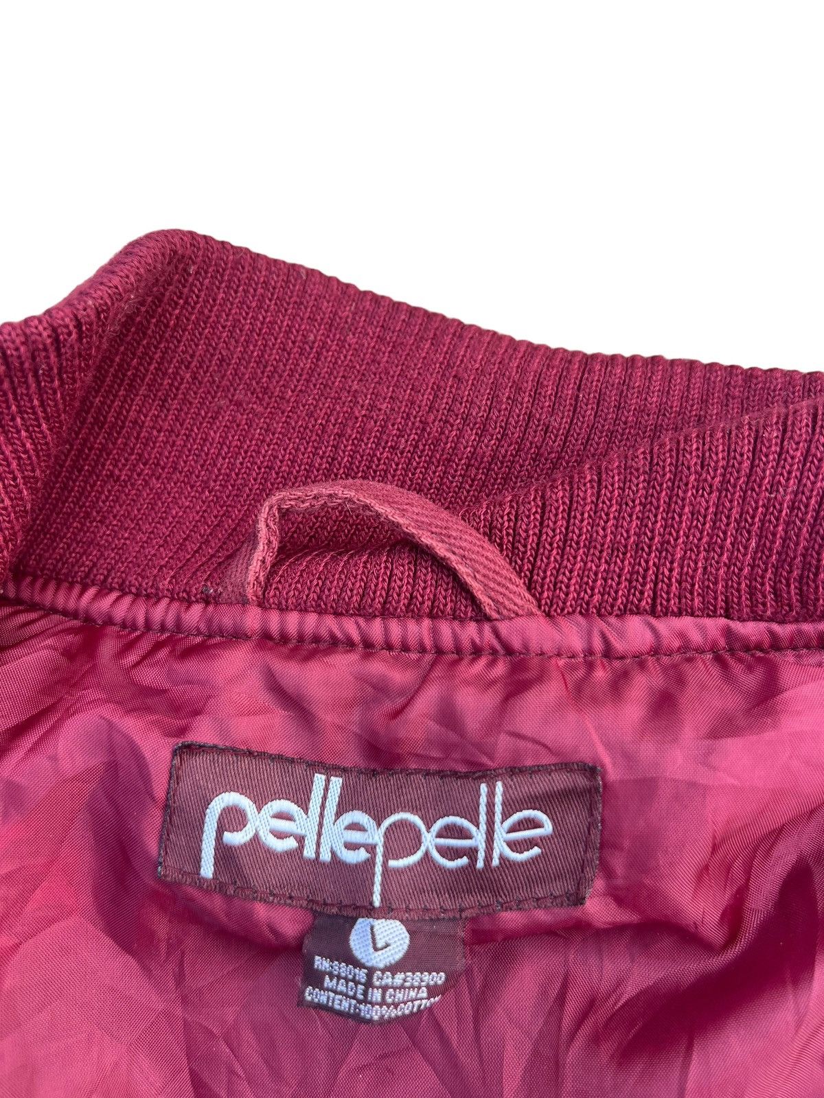 Pelle Pelle Vintage PELE PELE Embroidery SpellOut Oversize Bomber Jacket Size US L / EU 52-54 / 3 - 15 Thumbnail
