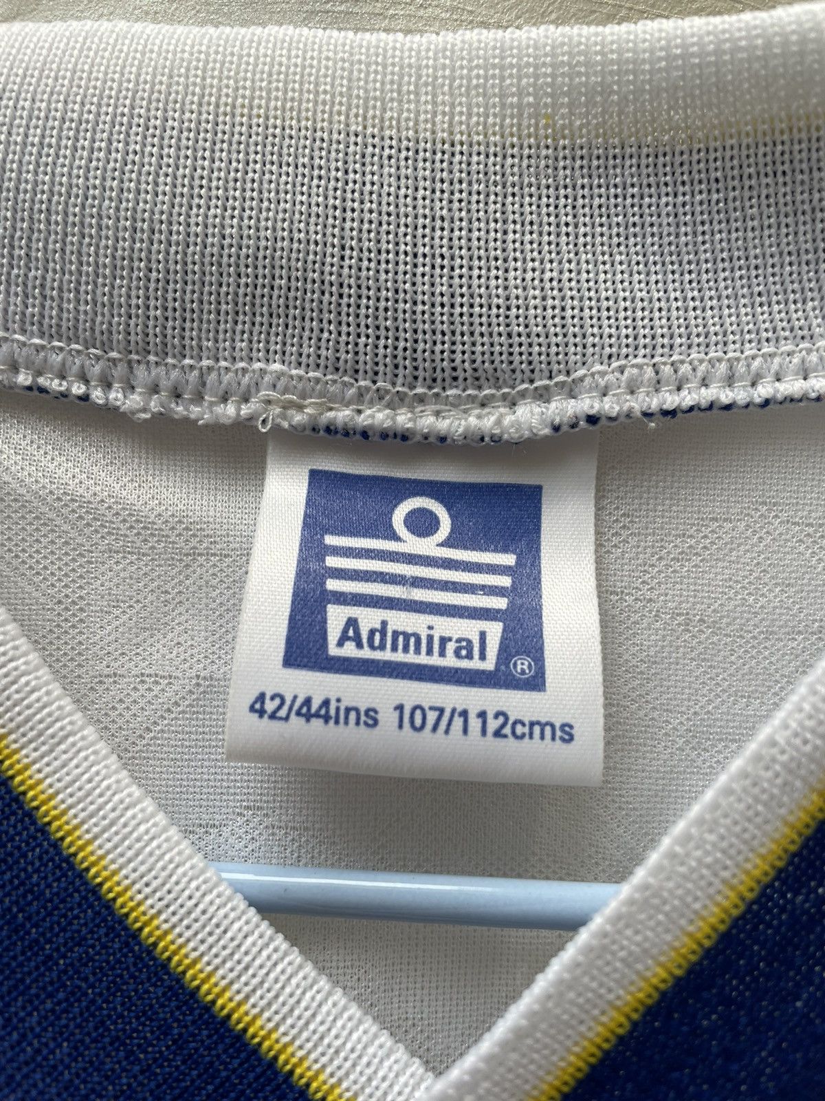 Vintage Leeds United 1992 1993 Home soccer shirt jersey kit tee Size US L / EU 52-54 / 3 - 8 Thumbnail