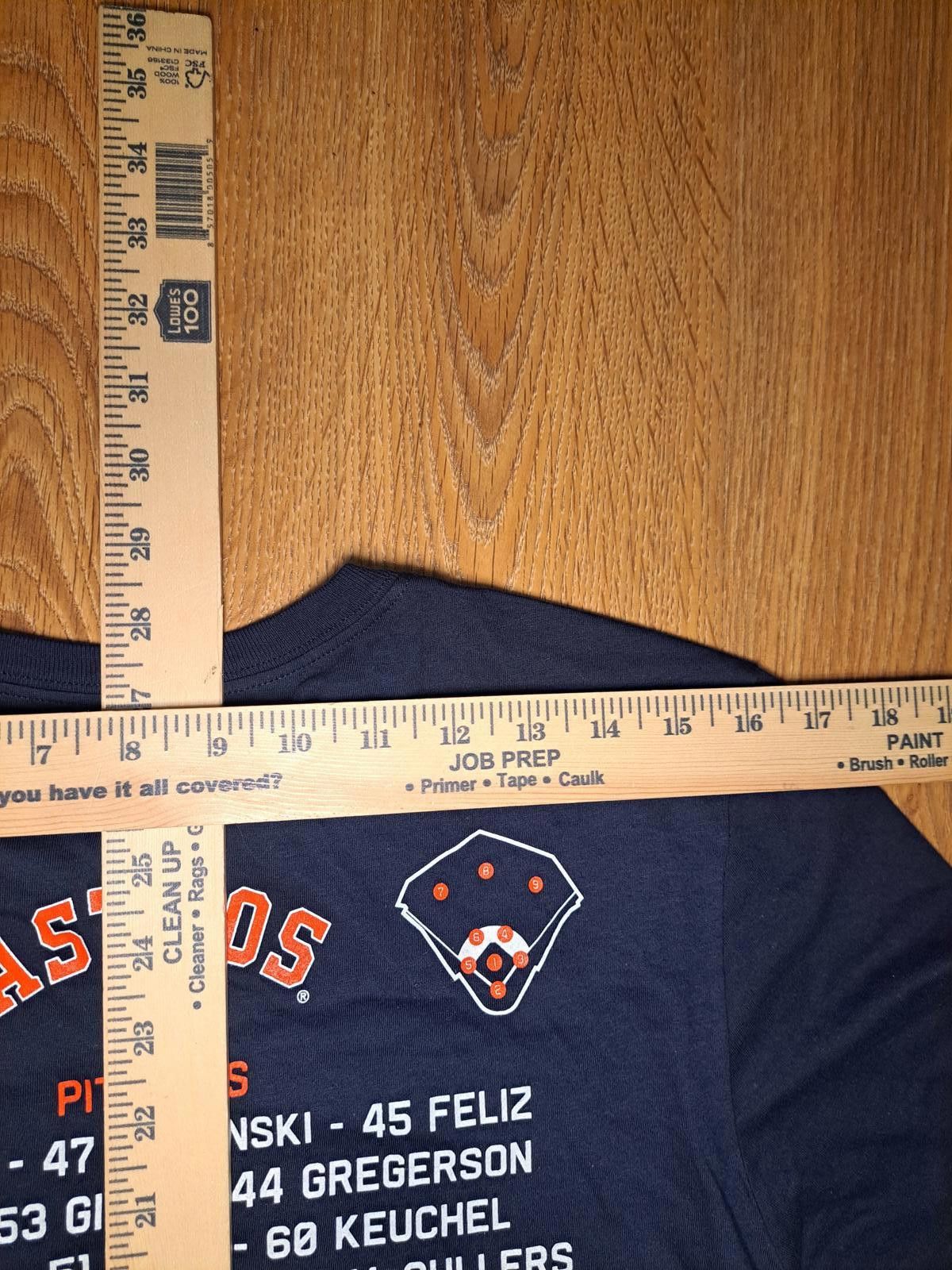 Nike Nike MLB Houston Astros 2017 World Series Champs T Shirt Size US S / EU 44-46 / 1 - 8 Thumbnail