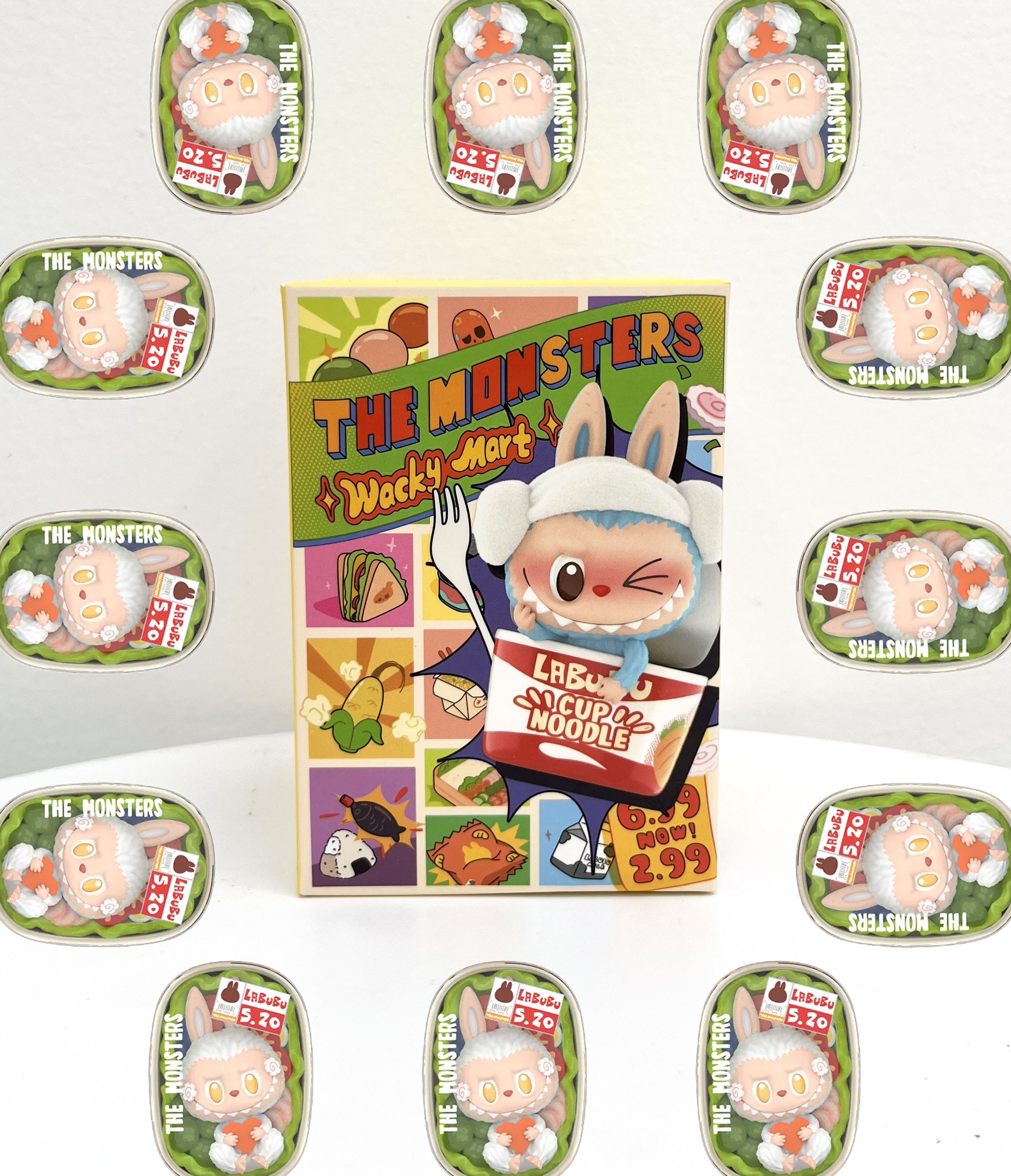 POP MART Pop Mart Wacky Mart Labubu Salad Vinyl Figures Size ONE SIZE - 1 Thumbnail