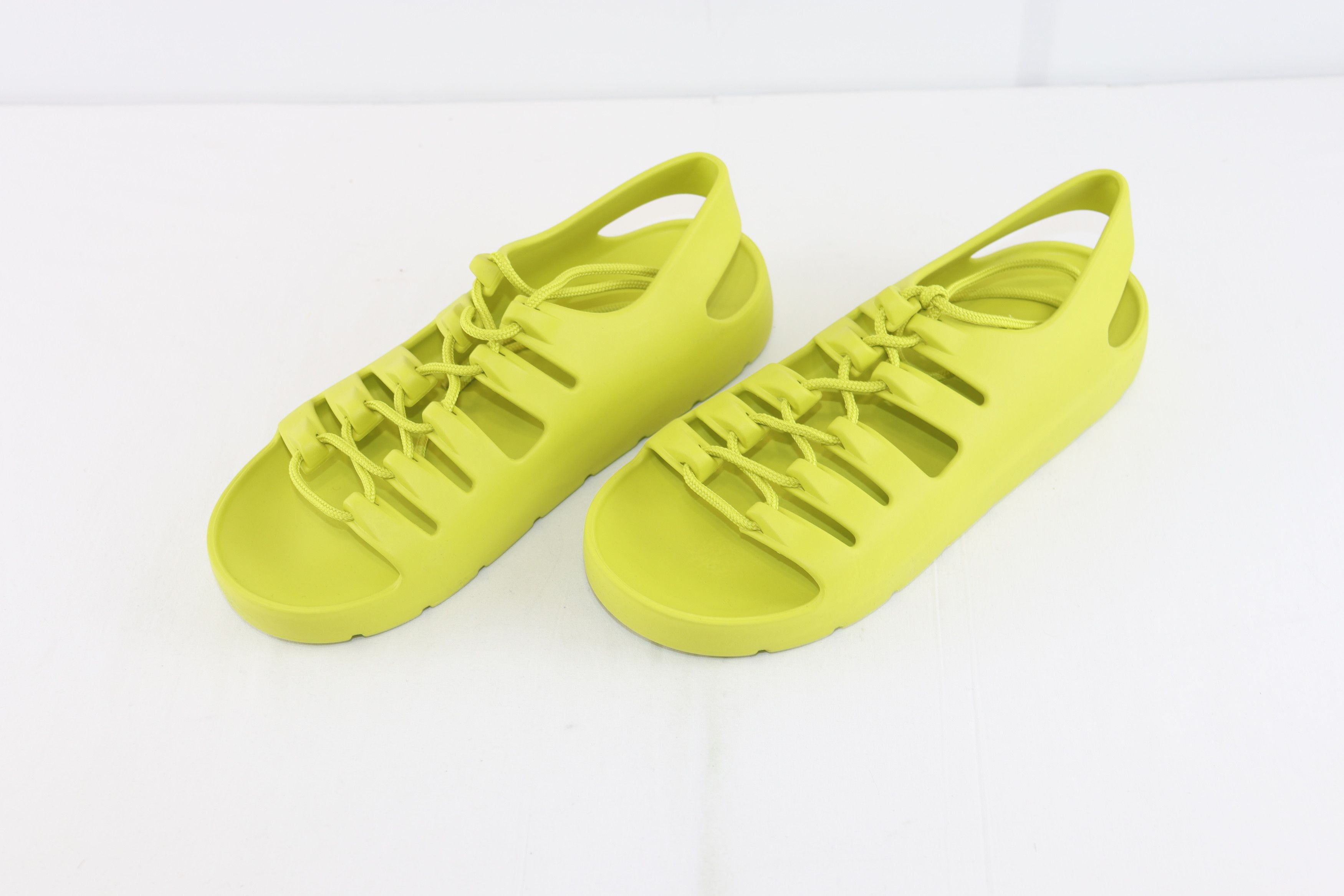 Bottega Veneta o1rshd1 Gel Rubber Jelly Sandal in Kiwi Size US 10 / EU 43 - 7 Thumbnail