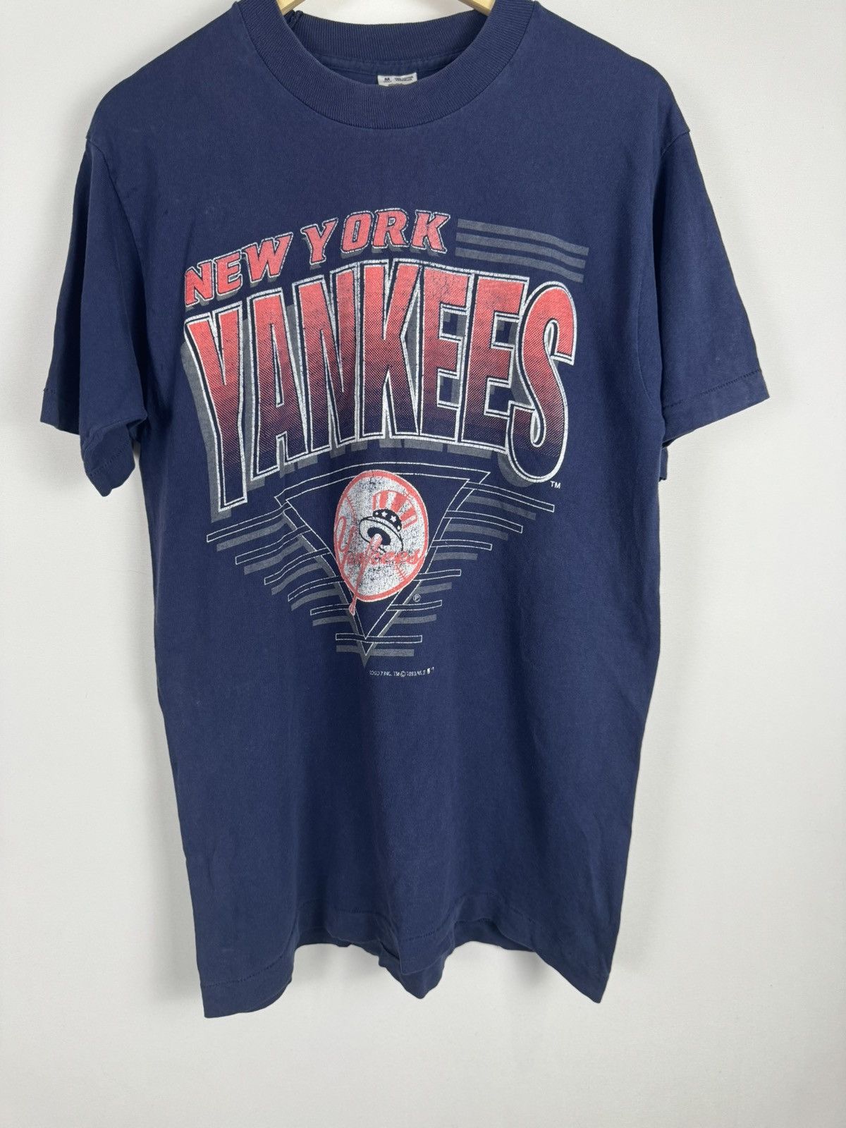 Vintage Vintage 1990s New York Yankees Tee Size US M / EU 48-50 / 2 - 2 Thumbnail