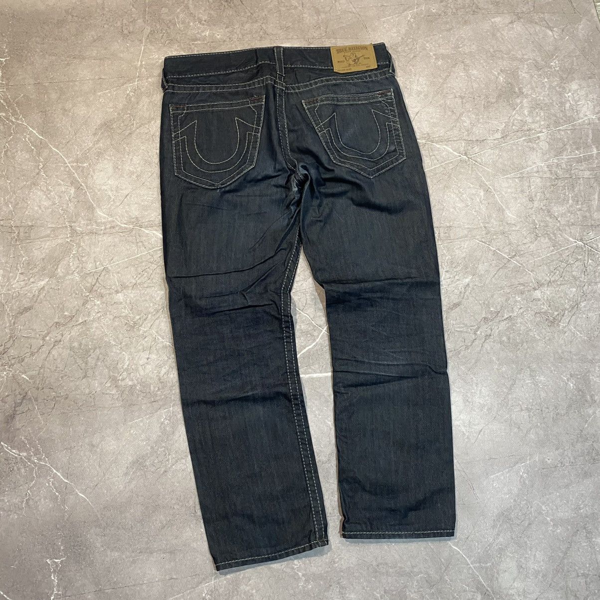 True Religion VINTAGE TRUE RELIGION BIG LOGO PANTS 00S Size US 36 / EU 52 - 1 Thumbnail
