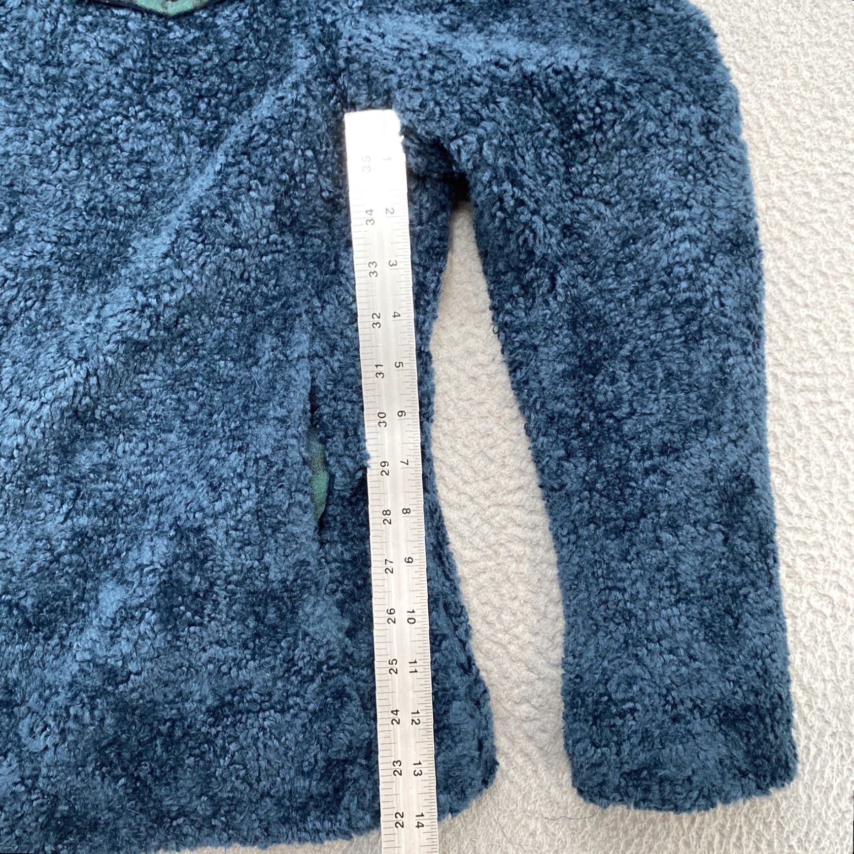Pendleton Pendleton Sherpa Full Zip Fleece Deep Pile Jacket Plaid Blue Small Womens Size S / US 4 / IT 40 - 7 Thumbnail