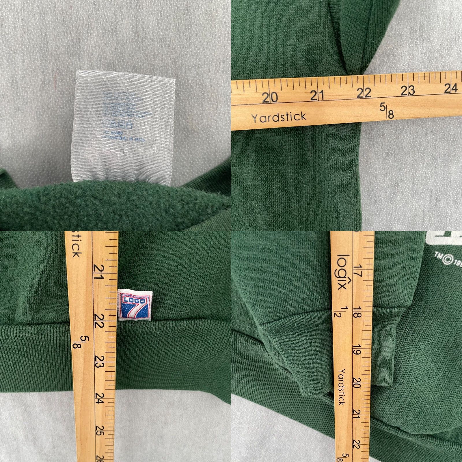 Logo 7 VINTAGE Logo 7 Green Bay Packers Sweatshirt Adult Large Green NFL Football Logo Mens L 90s City Outdoor Sports American Logo 90s Vintage Size US L / EU 52-54 / 3 - 8 Thumbnail