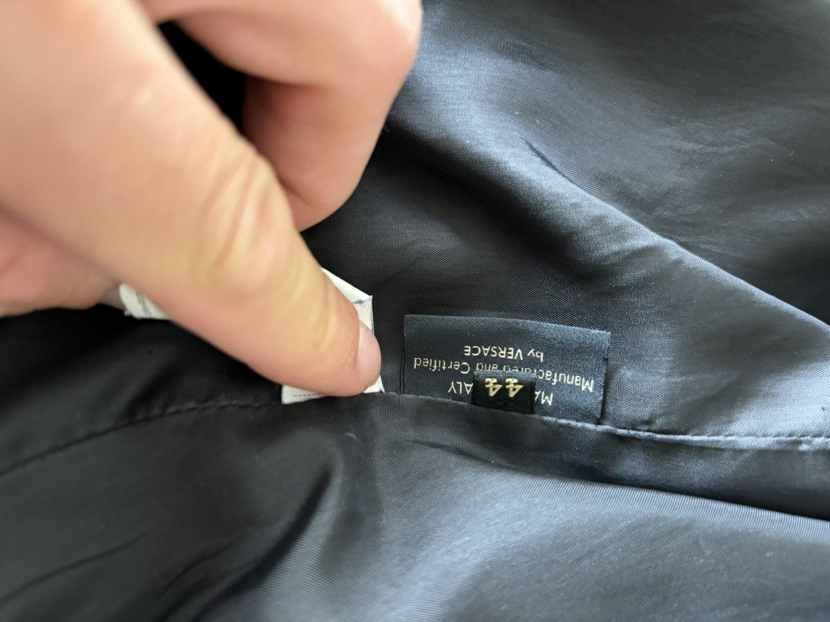 Versace Versace Leather Coat in IT44 Size M / US 6-8 / IT 42-44 - 6 Thumbnail