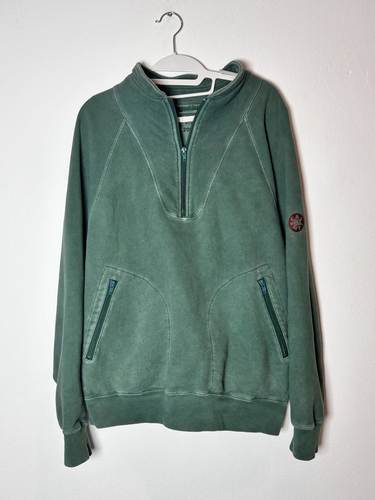 Cav Empt CAV EMPT Half Zip Sweat Grailed