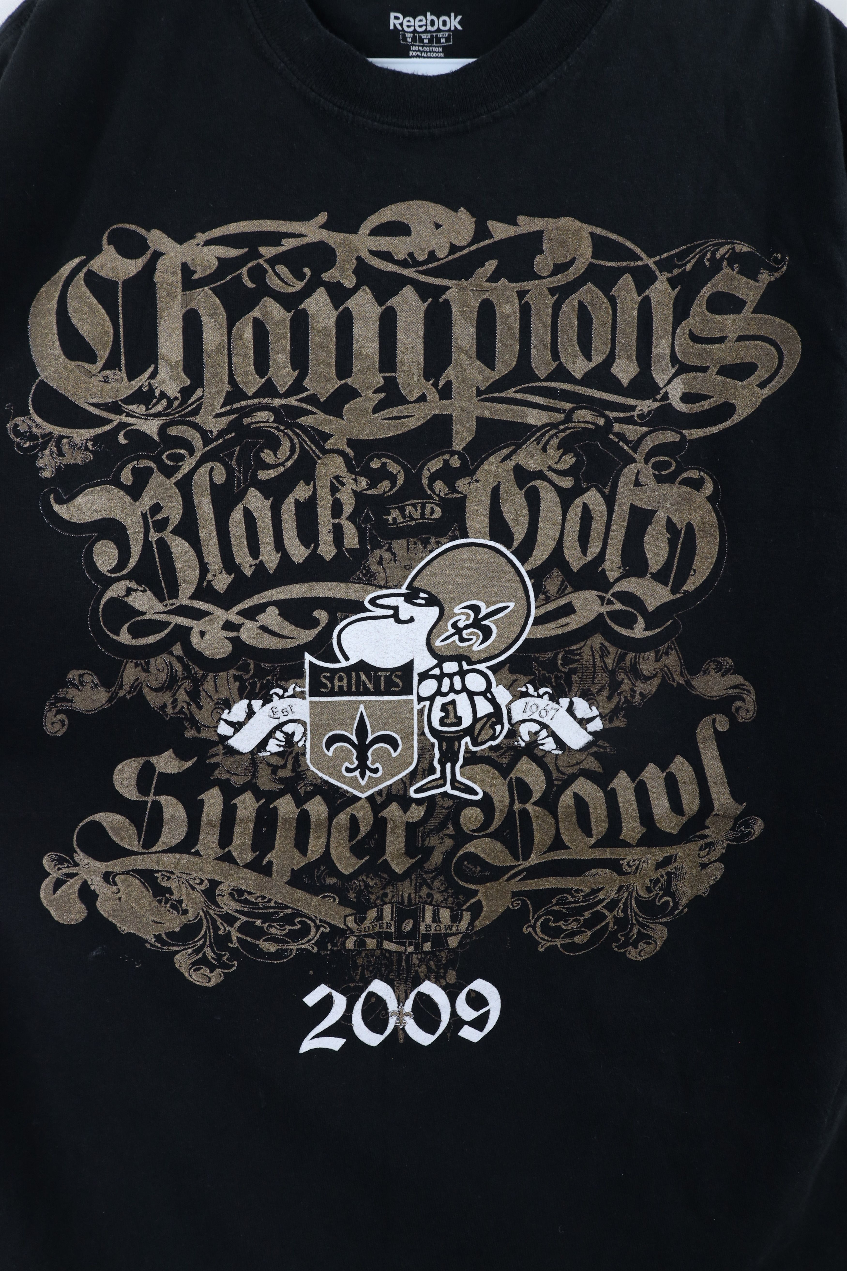 Reebok × Vintage Vintage Reebok Champs New Orleans Saints Football T-Shirt Size US M / EU 48-50 / 2 - 4 Thumbnail