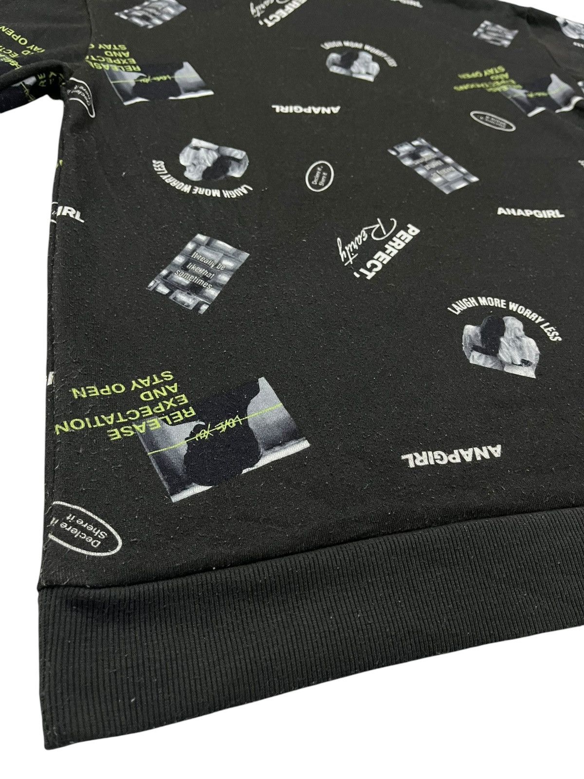 If Six Was Nine × Japanese Brand × Le Grande Bleu (L.G.B.) ANAP GIRL FULL PRINT POEM HOODIE Size M / US 6-8 / IT 42-44 - 12 Thumbnail