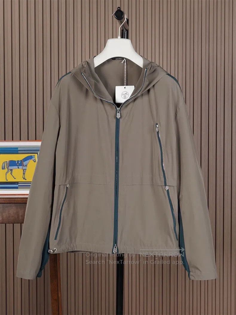 Hermes Hermes Hooded Windbreaker Size US M / EU 48-50 / 2 - 1 Thumbnail