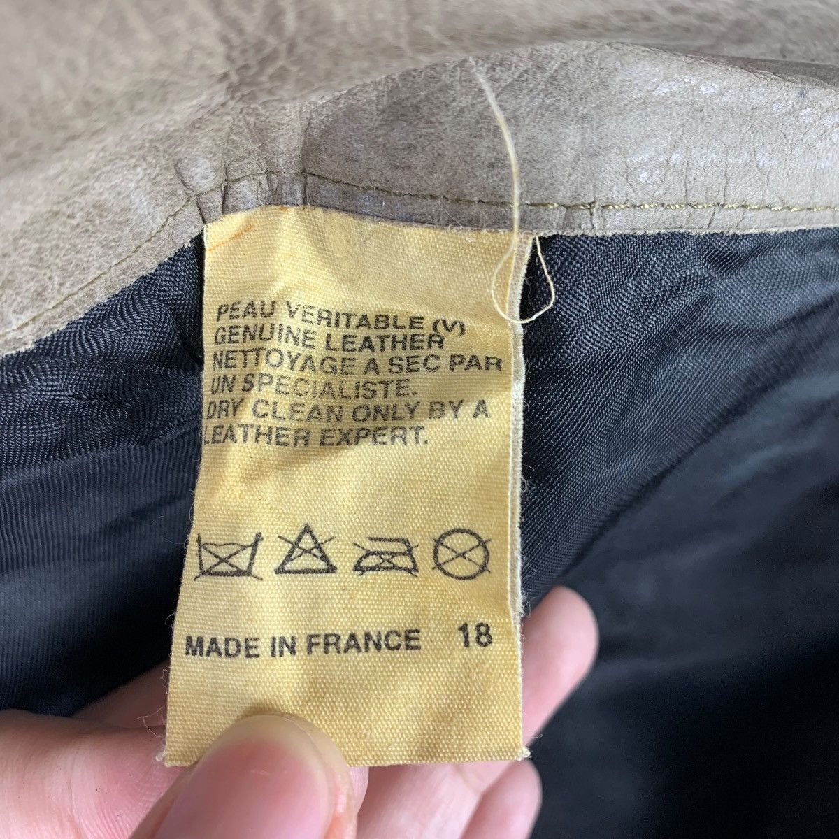 A.P.C. × Japanese Brand A.P.C rue de flearus paris leather jeans Size US 28 / EU 44 - 19 Thumbnail