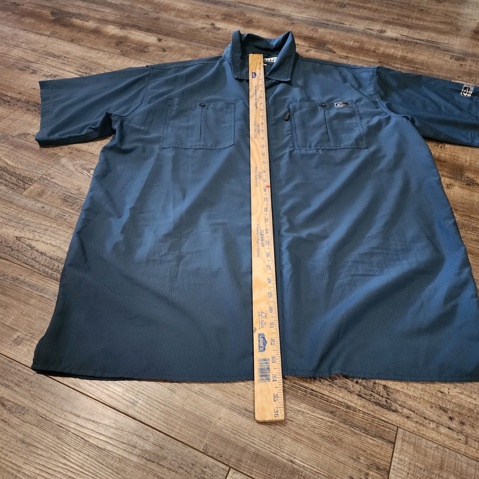 Drake Drake Performance short sleeve button up shirt Blue XL 2505 Size US XL / EU 56 / 4 - 2 Thumbnail