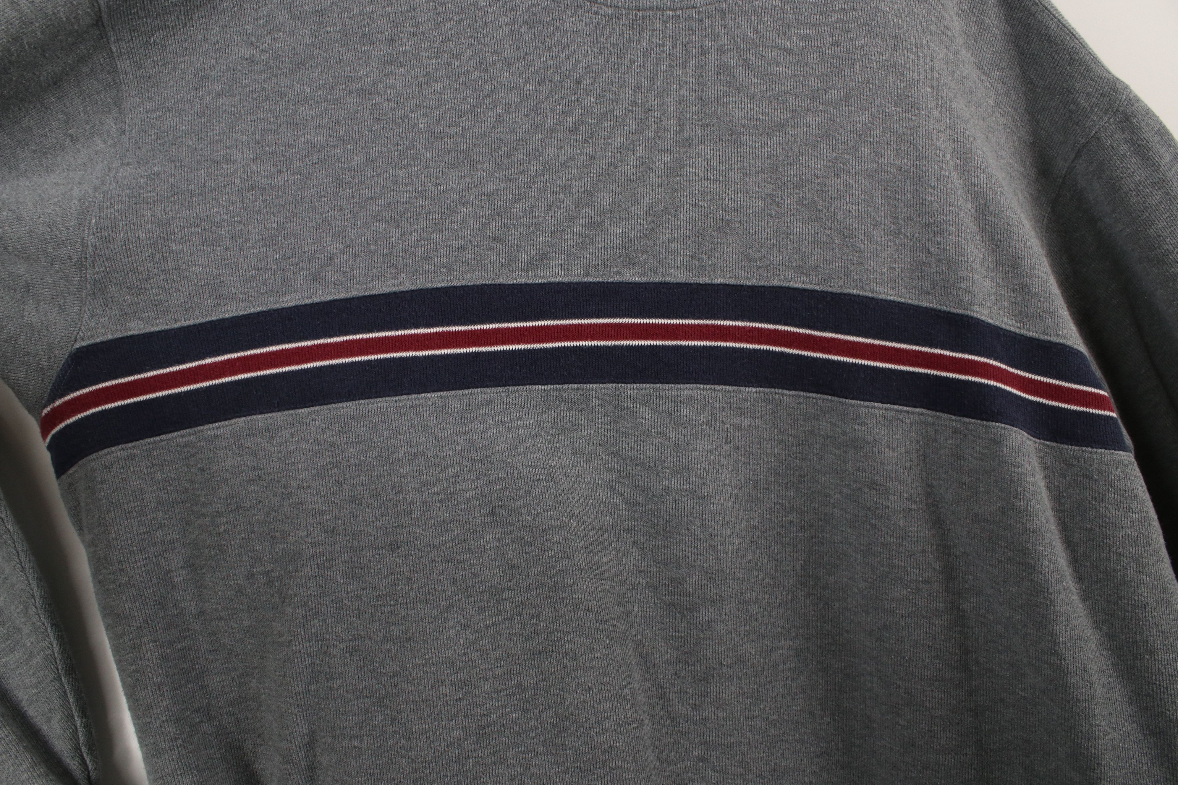 Eddie Bauer × Vintage Vintage 90s Eddie Bauer Ribbed Knit Long Sleeve T-Shirt Gray Size US XXL / EU 58 / 5 - 4 Thumbnail