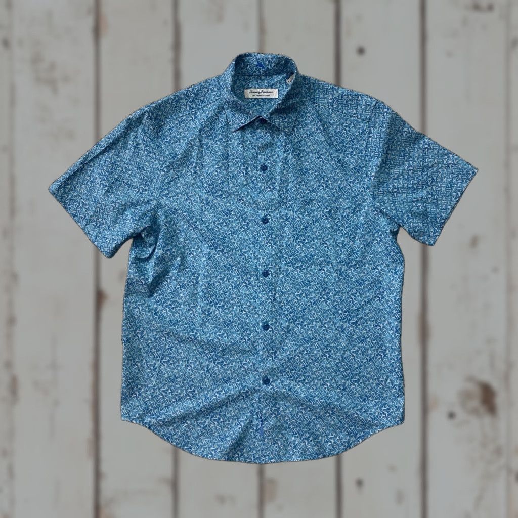 Tommy Bahama Tommy Bahama Shirt Mens Small The Bahama Coast Island Zone Short Sleeve Vacation Blue Mens Size US S / EU 44-46 / 1 - 1 Thumbnail