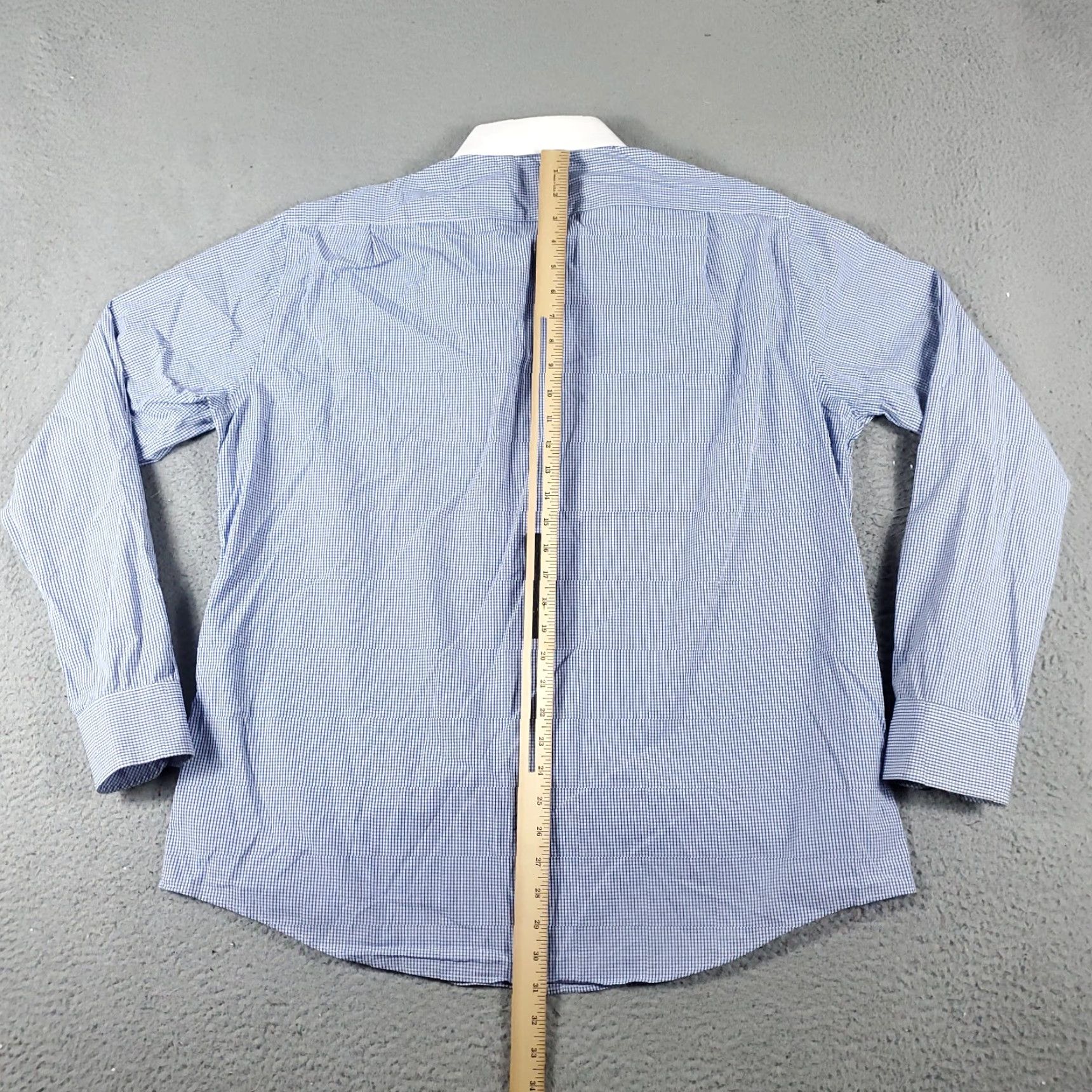 Tommy Hilfiger Tommy Hilfiger Shirt Mens XL Blue Check Button-Up Long Sleeve Casual Size US XL / EU 56 / 4 - 4 Thumbnail
