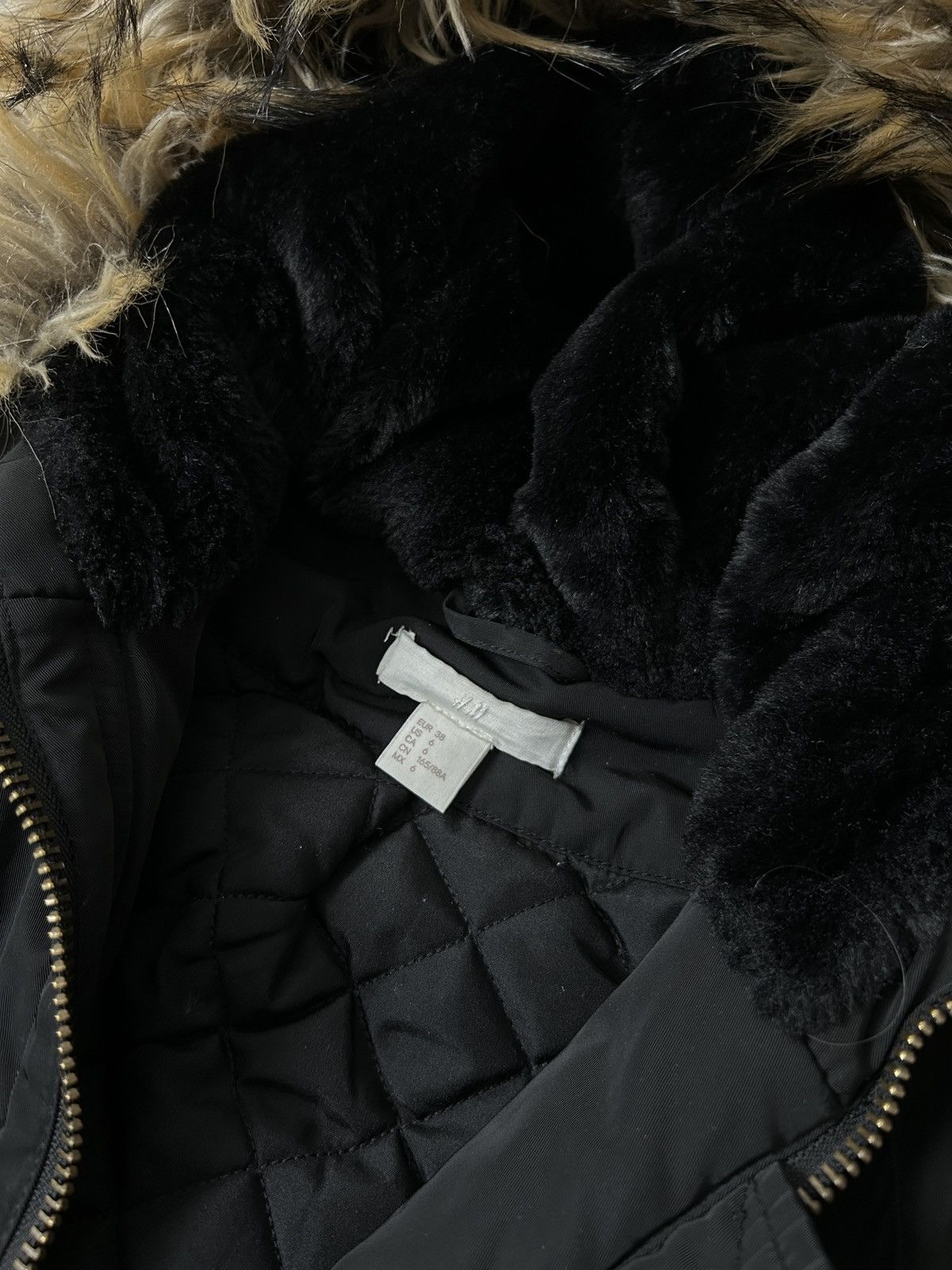 Japanese Brand Alaska y2k black bomber jacket with Fur Size M / US 6-8 / IT 42-44 - 6 Thumbnail