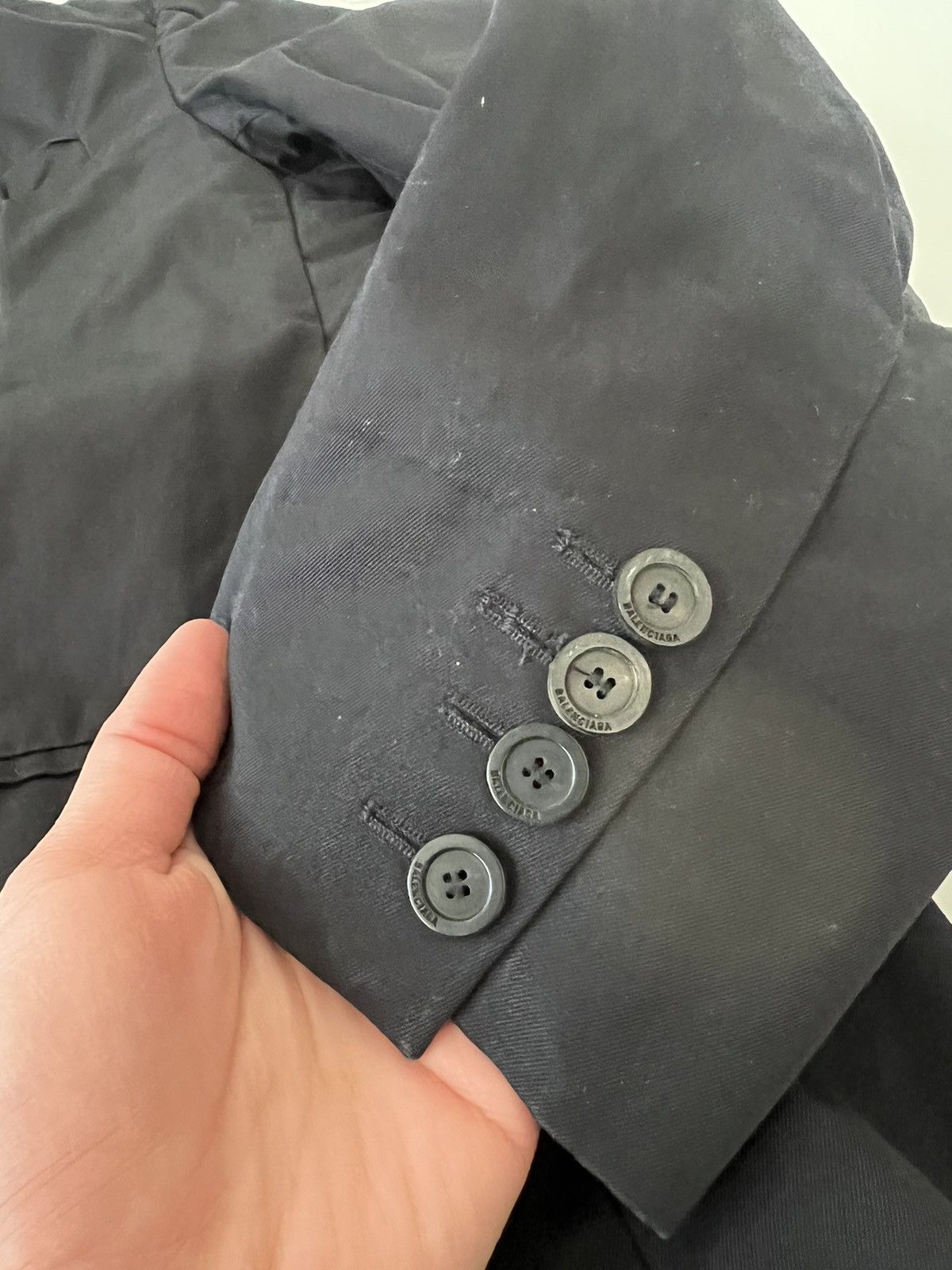 Balenciaga Balenciaga Afterworld Black Oversized Tailored Blazer Size US M / EU 48-50 / 2 - 6 Thumbnail