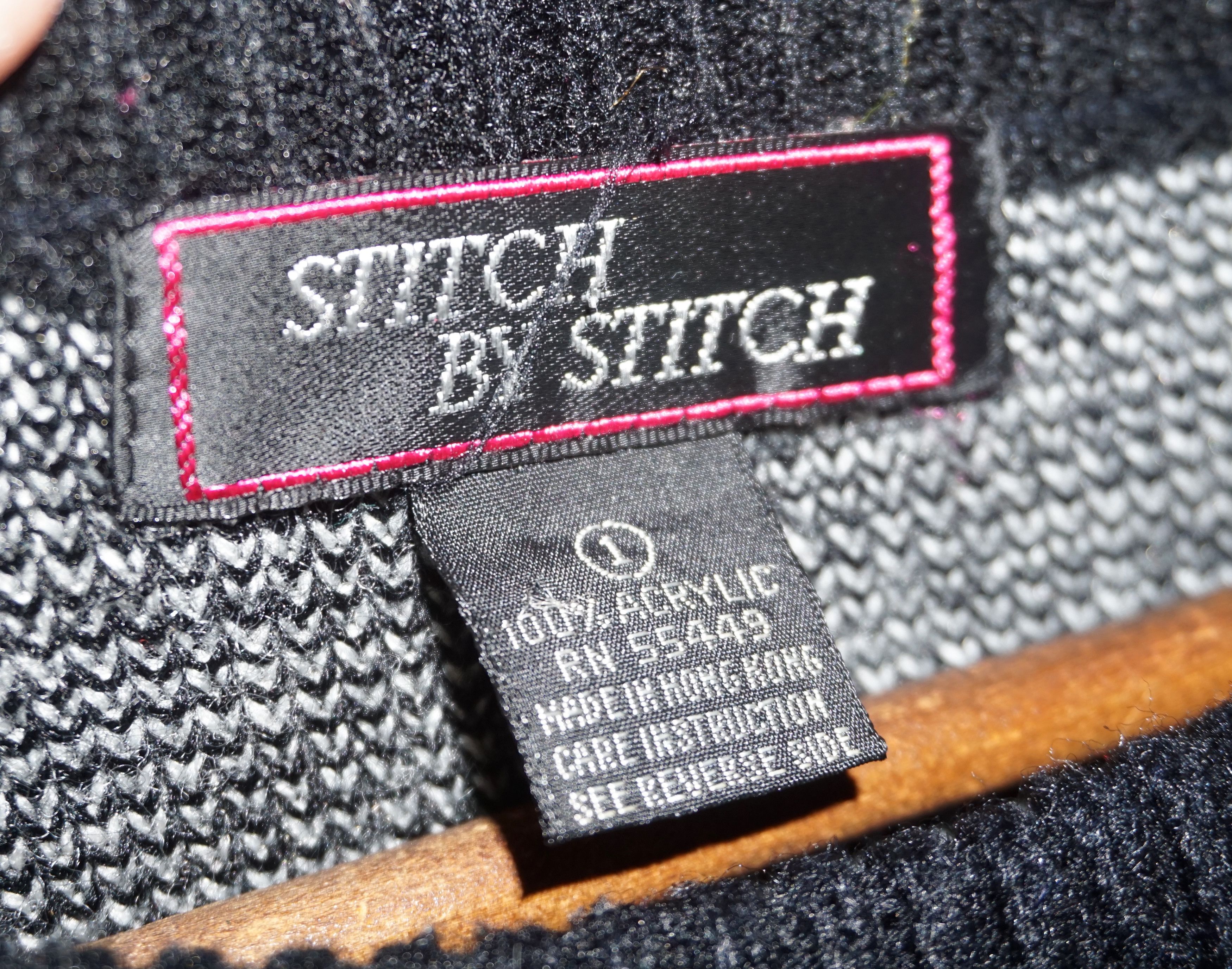Vintage Unique Knitwear Sweater Stitch By Stitch Size US L / EU 52-54 / 3 - 5 Thumbnail