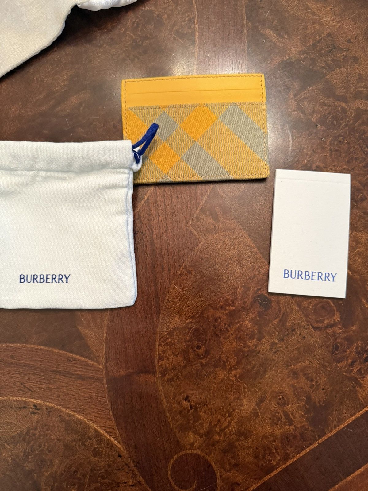 Burberry Burberry Plaid Cardholder Size ONE SIZE - 3 Thumbnail