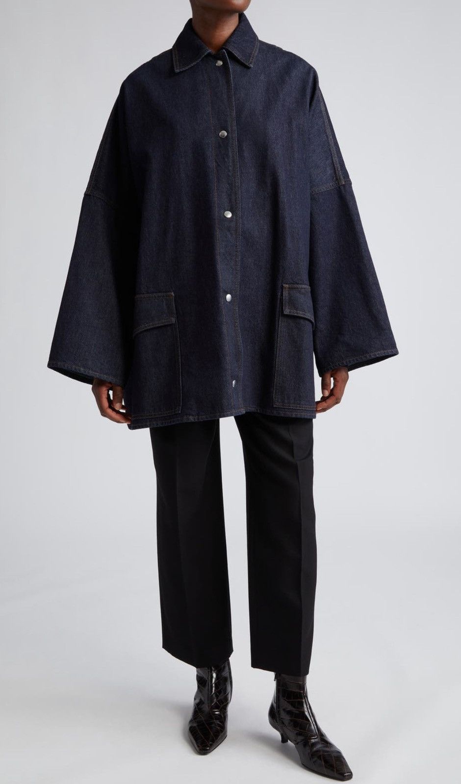 Toteme Toteme Overshirt Denim Jacket, M Size M / US 6-8 / IT 42-44 - 8 Thumbnail