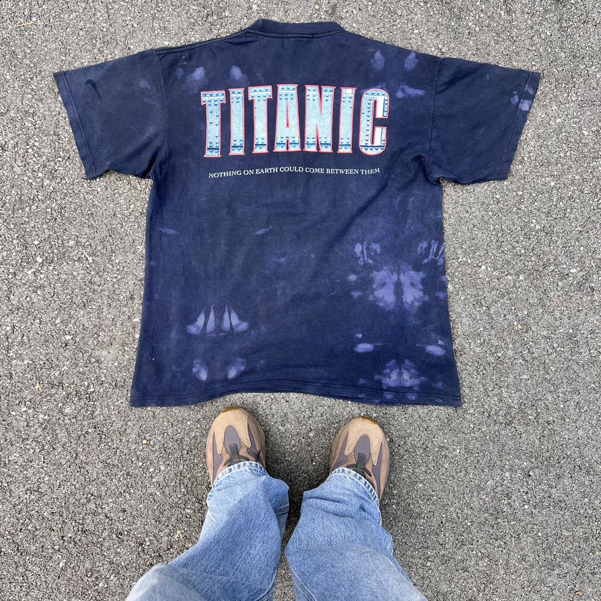 Vintage VINTAGE TITANIC MOVIE DISTRESS TEE Size US XL / EU 56 / 4 - 2 Thumbnail