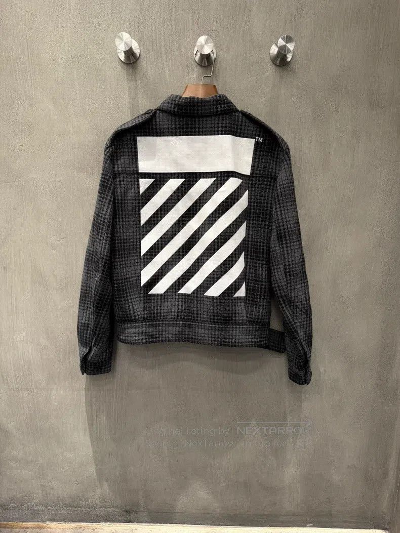 Off-White off-white Tartan Plaid Jacket Size US M / EU 48-50 / 2 - 2 Thumbnail
