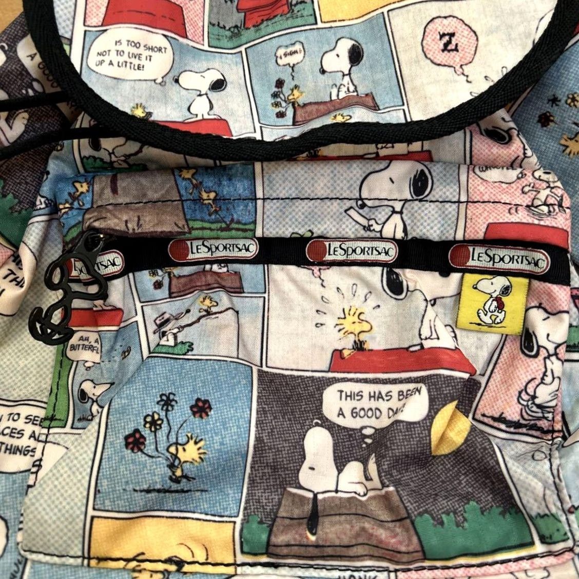 LeSportsac LeSportsac Snoopy Mini Backpack LeSportsac×PEANUTS Snoopy mini backpack from japan, Multicolor, Polyester, Backpack, Women, Mini, Unassembled? Size ONE SIZE - 2 Thumbnail
