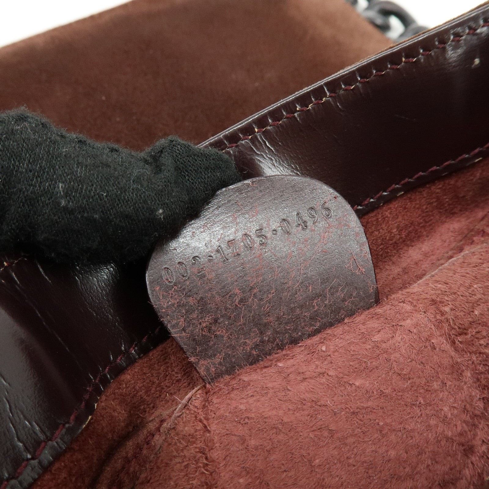 Gucci Gucci Suede Shoulder Bag Brown Size ONE SIZE - 8 Thumbnail
