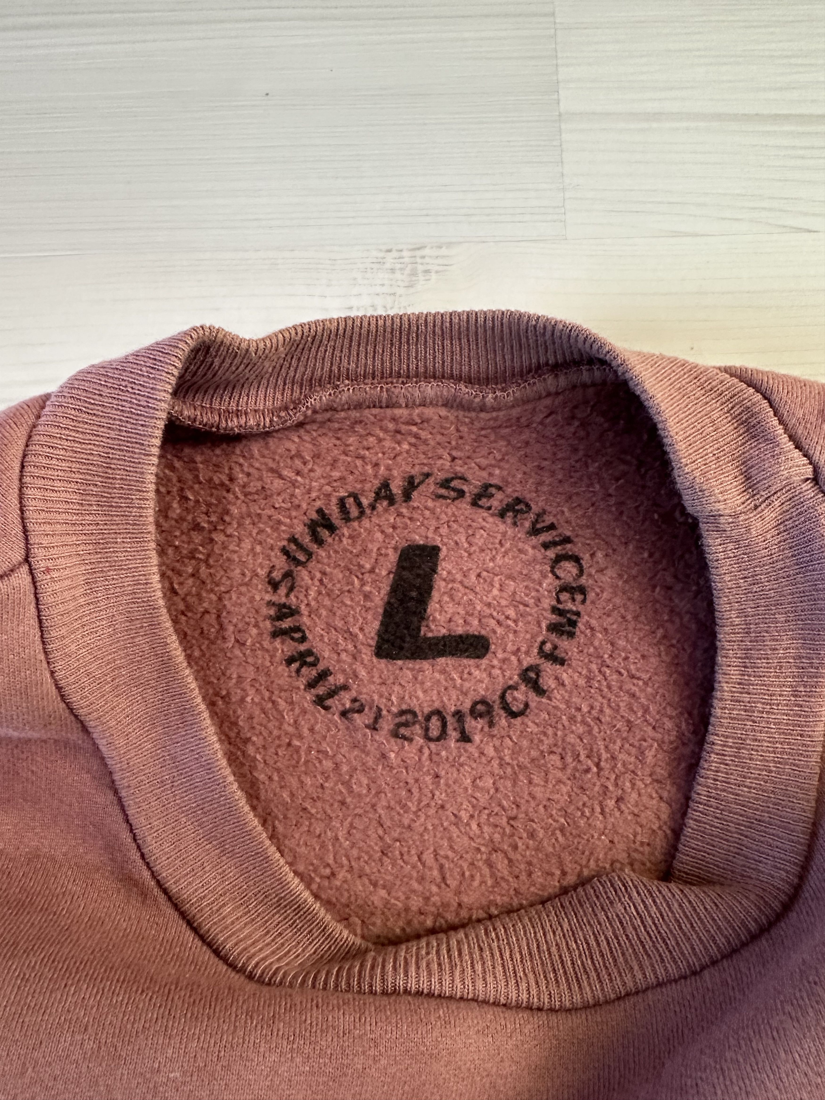 Cactus Plant Flea Market × Yeezy COACHELLA SUNDAY SERVICE CREWNECK Size US L / EU 52-54 / 3 - 2 Thumbnail
