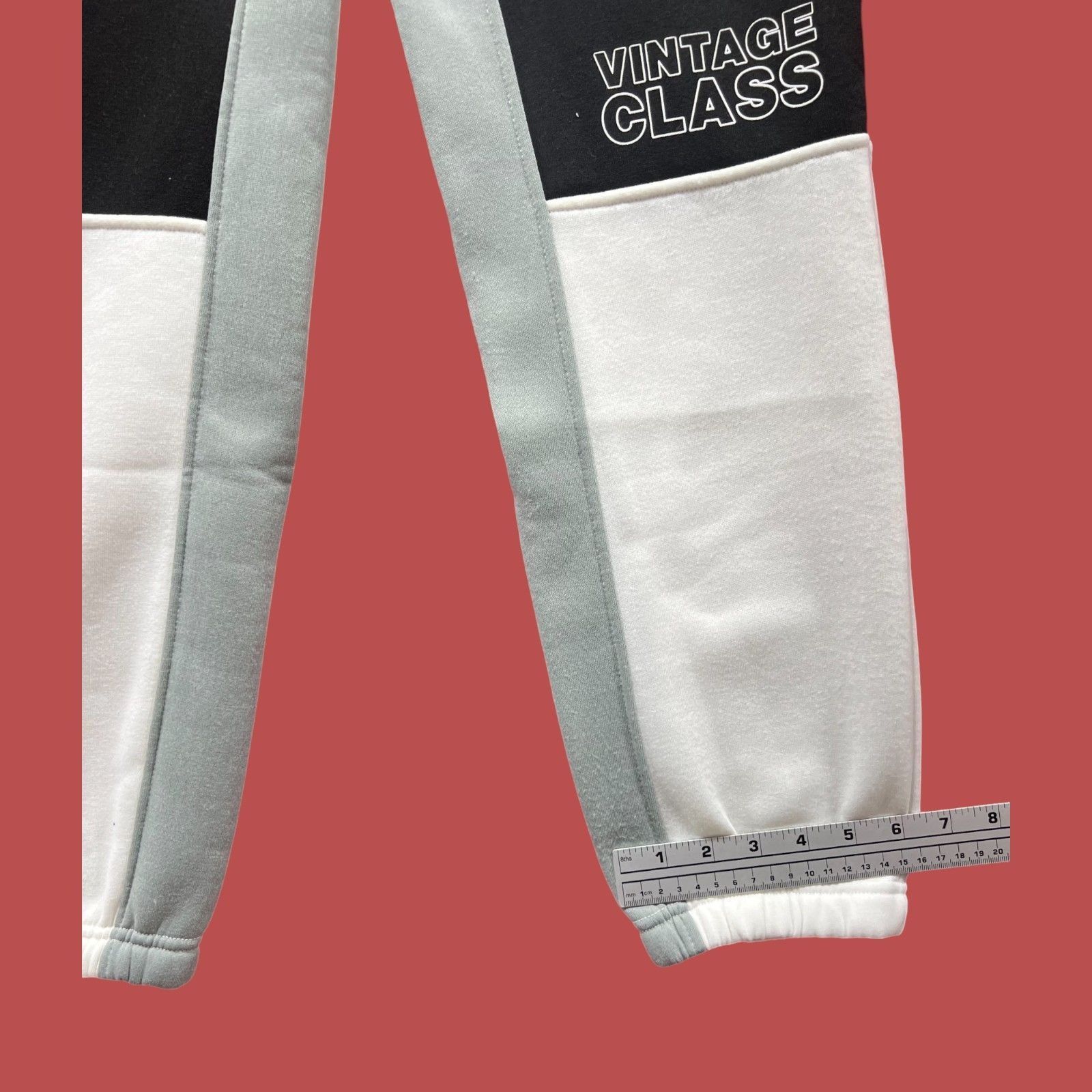 rue21 Rue 21 - Women's Color Block Sweatpants - Black/Gray/White - Size 26" / US 2 / IT 38 - 7 Thumbnail