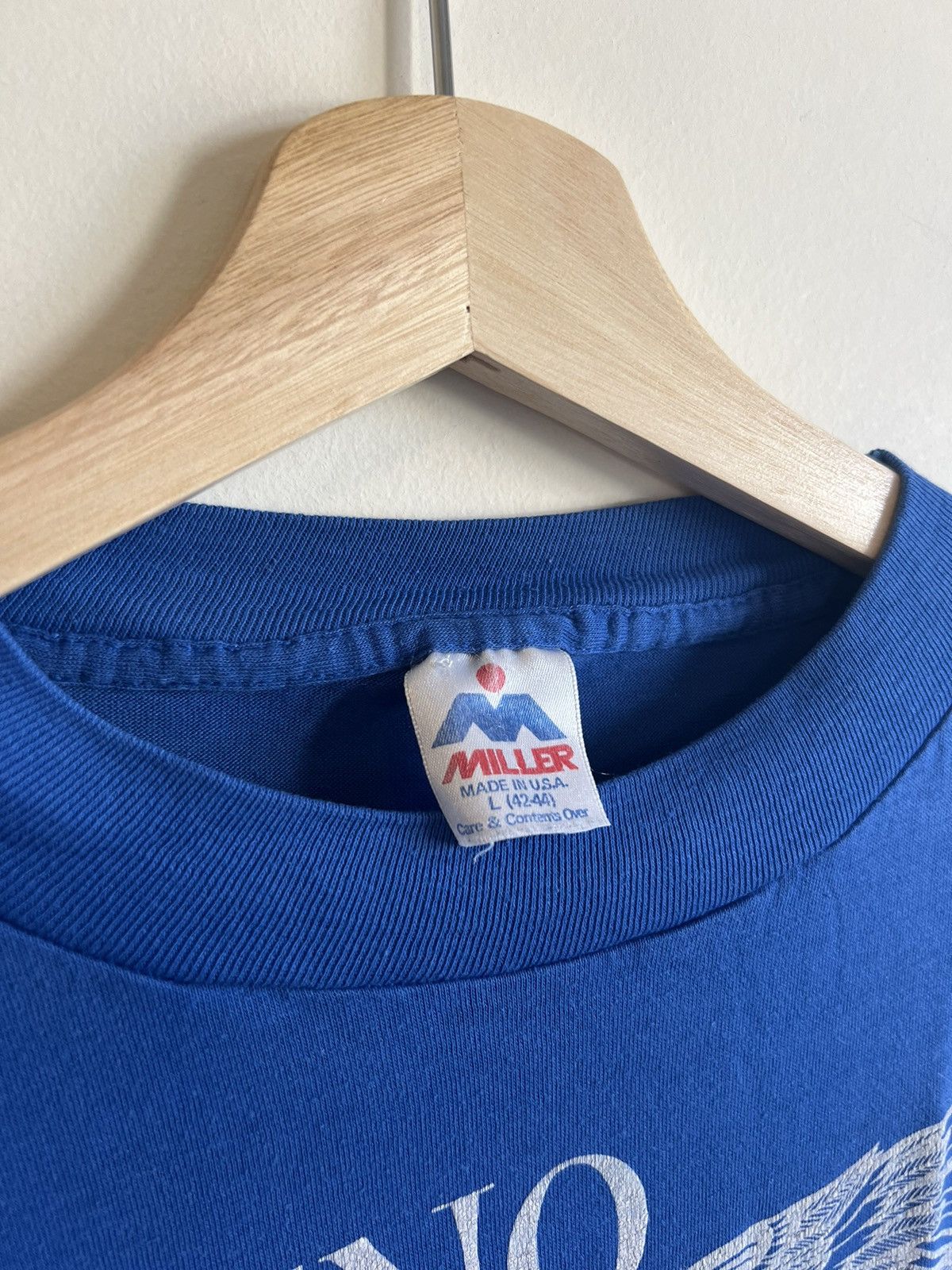 Vintage Vintage 70s Eagle USA Reno Souvenir Shirt Miller Size US L / EU 52-54 / 3 - 4 Thumbnail