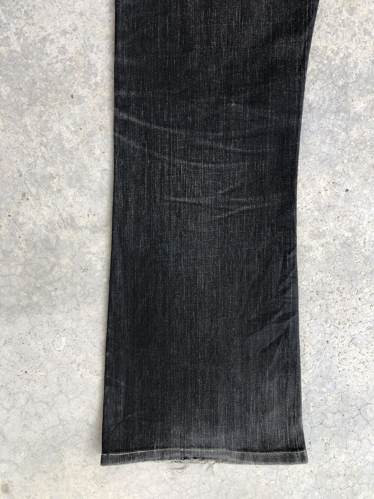 If Six Was Nine Japanese Edwin Flared Jeans Distressed Jeans Size US 32 / EU 48 - 11 Thumbnail