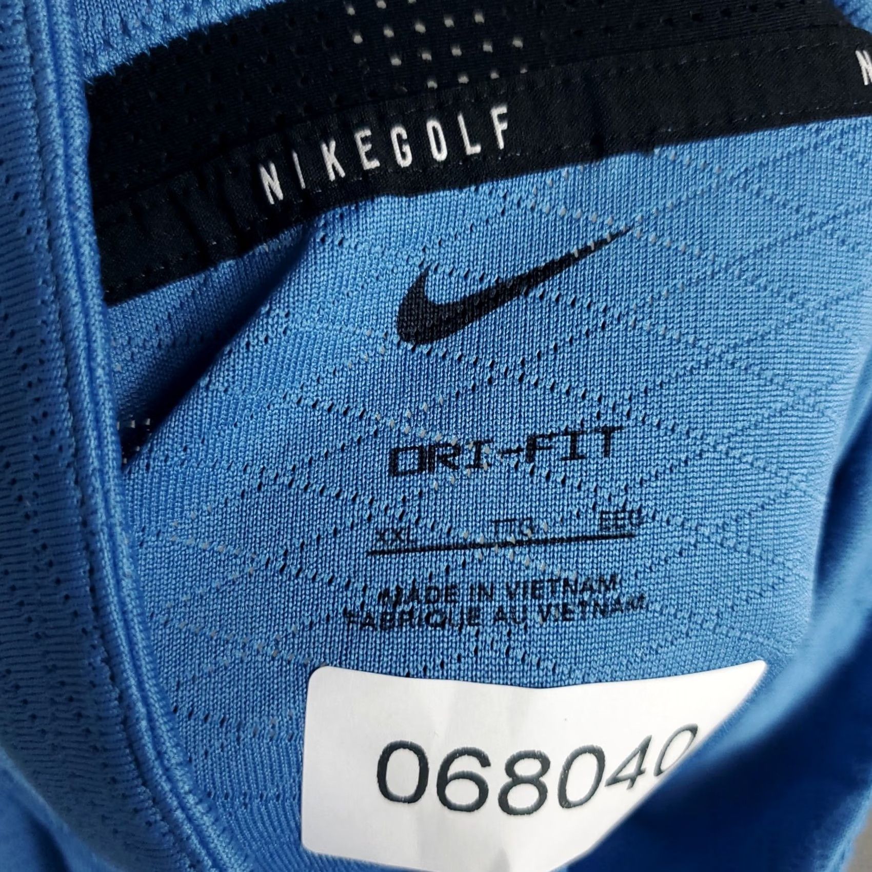Nike Nike Polo Shirt Mens 2XL Blue Golf Casual Short Sleeve Polo Nike Dri-Fit Modern Preppy Sports Mens Size US XXL / EU 58 / 5 - 8 Thumbnail