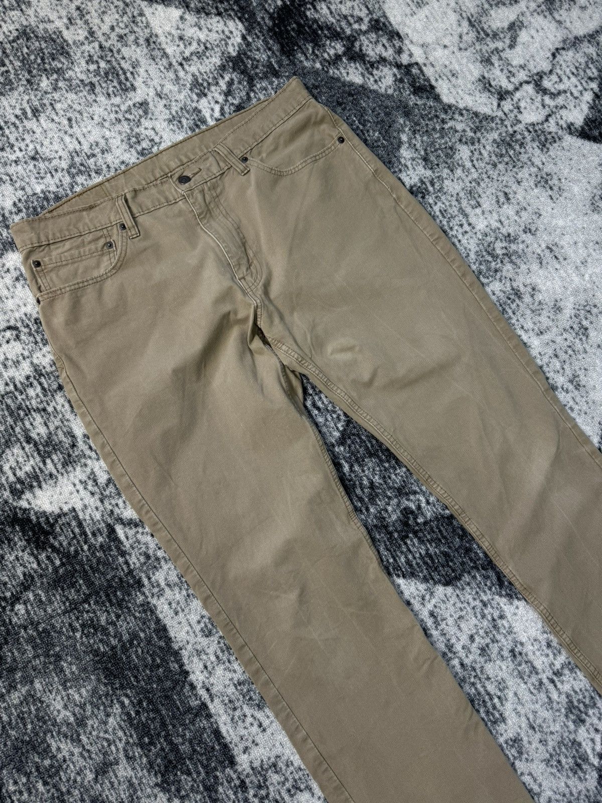 Other Vintage Levis 511 Jeans Beige Pants Baggy Y2K STYLE 90s Size US 36 / EU 52 - 6 Thumbnail