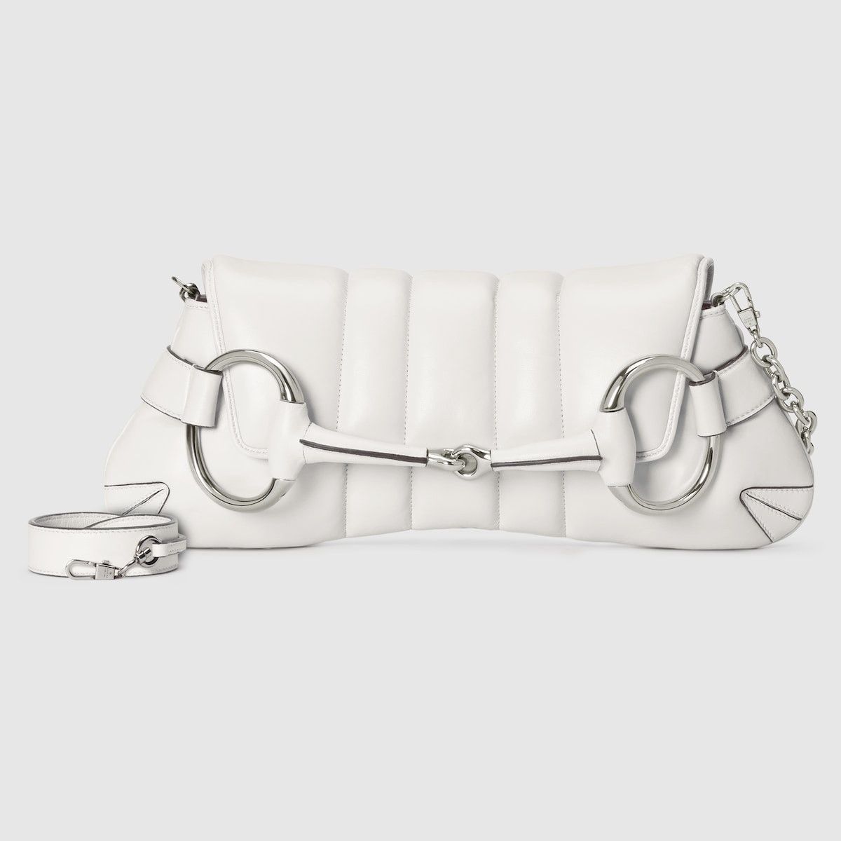 Gucci o1s1wg110125 Size: OS / Horsebit Chain Medium Shoulder Bag Size ONE SIZE - 6 Thumbnail