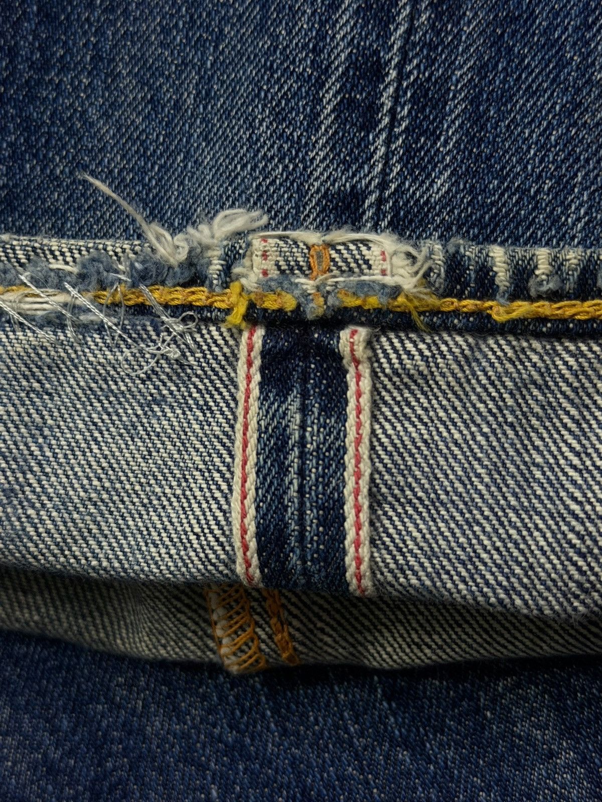 Evisu Vintage 00s Evisu No.2 Lot 2001 Selvedge Japan Denim Jeans Size US 32 / EU 48 - 9 Thumbnail