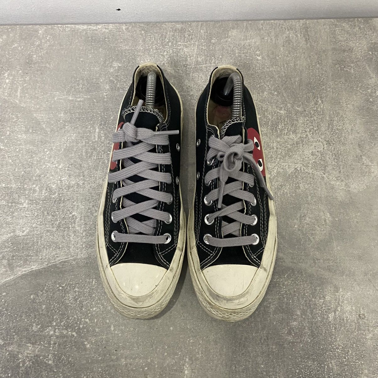 Comme des Garcons Converse Comme des Garcons shoes Chuck Taylor Size US 6 / EU 39 - 2 Thumbnail