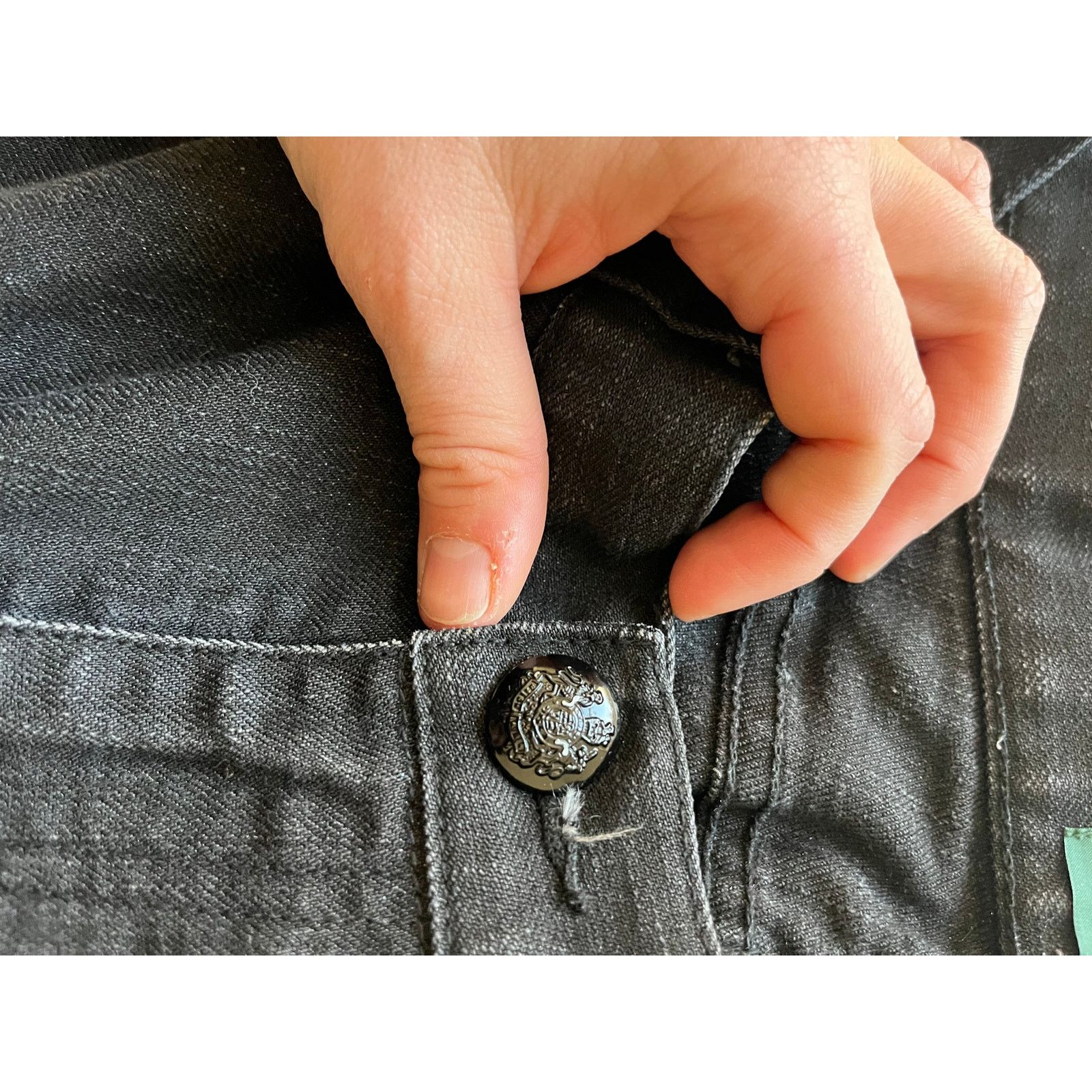 Lauren Ralph Lauren We the free denim distressed jeans black size 27 Size 30" / US 8 / IT 44 - 4 Thumbnail
